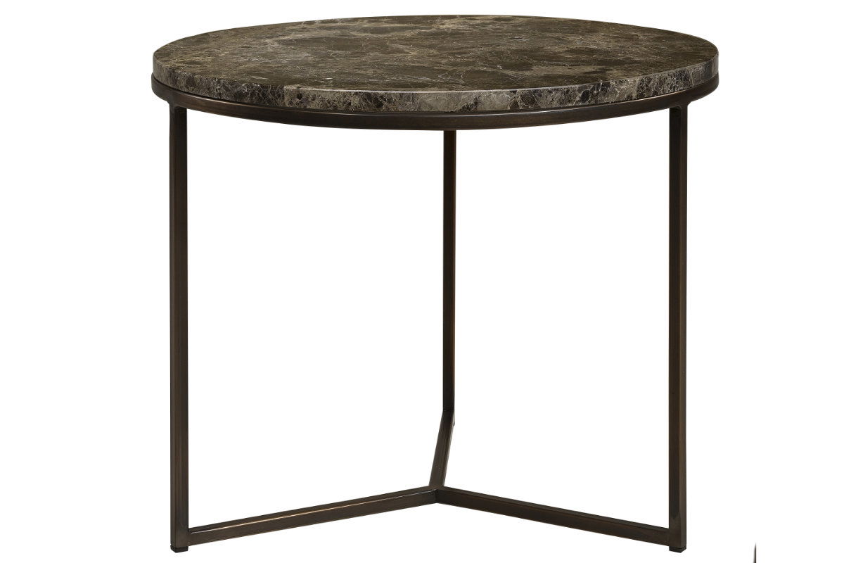 Cedes marmorbord brons/mörkbrun