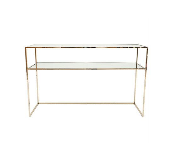 null - Gazelle console table brass