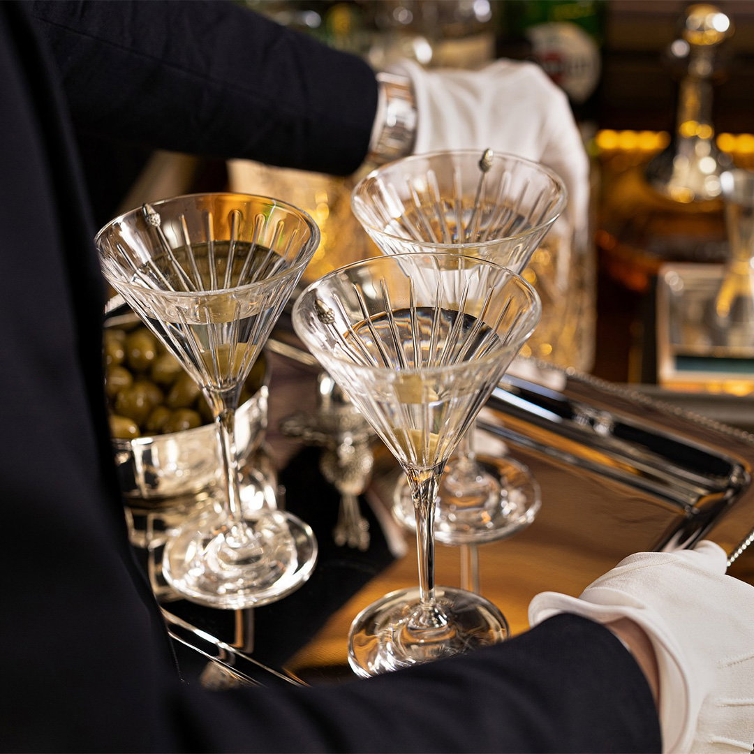 Manhattan Martini Glass Crystal 6-pack