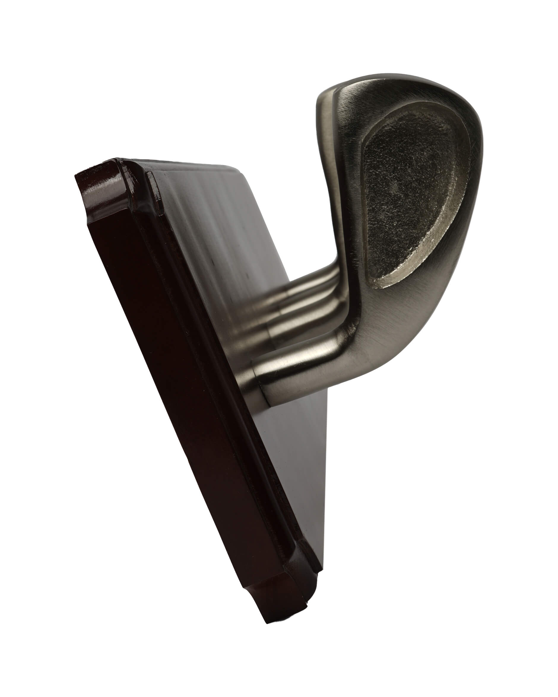 Golf Club Coat Rack Brown