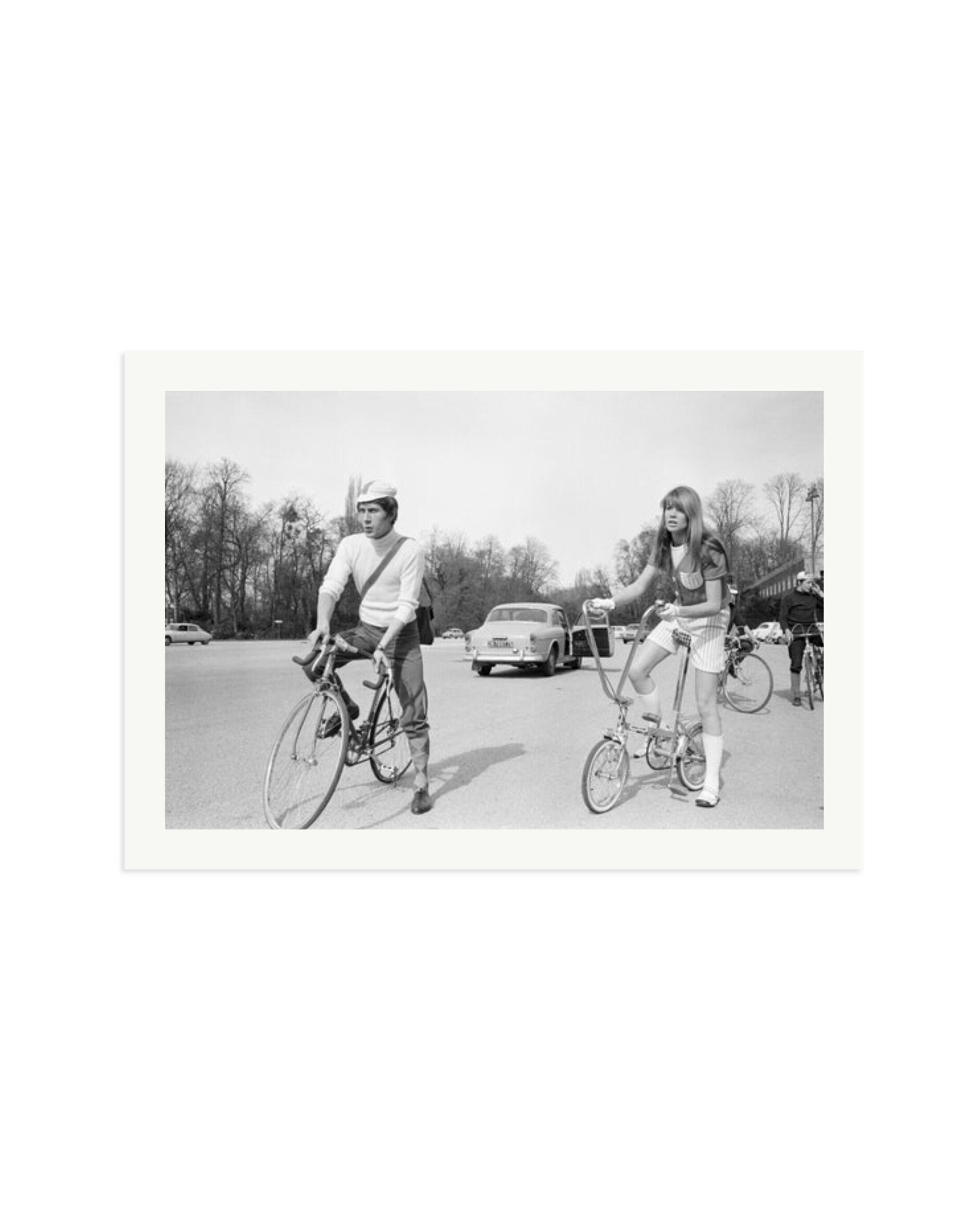 Jacques Dutronc and Françoise Hardy Print Only / XXL