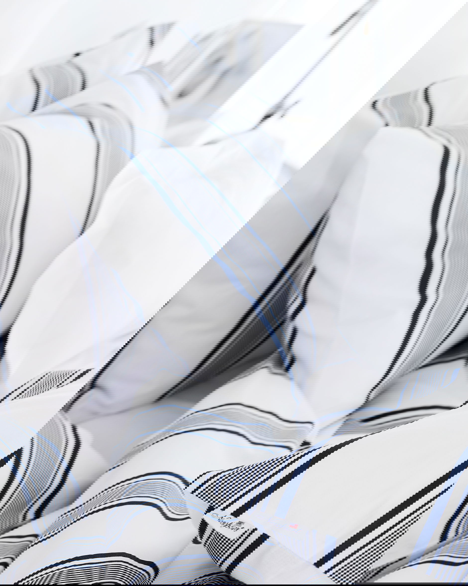 Cap Ferrat örngott randigt 2-pack