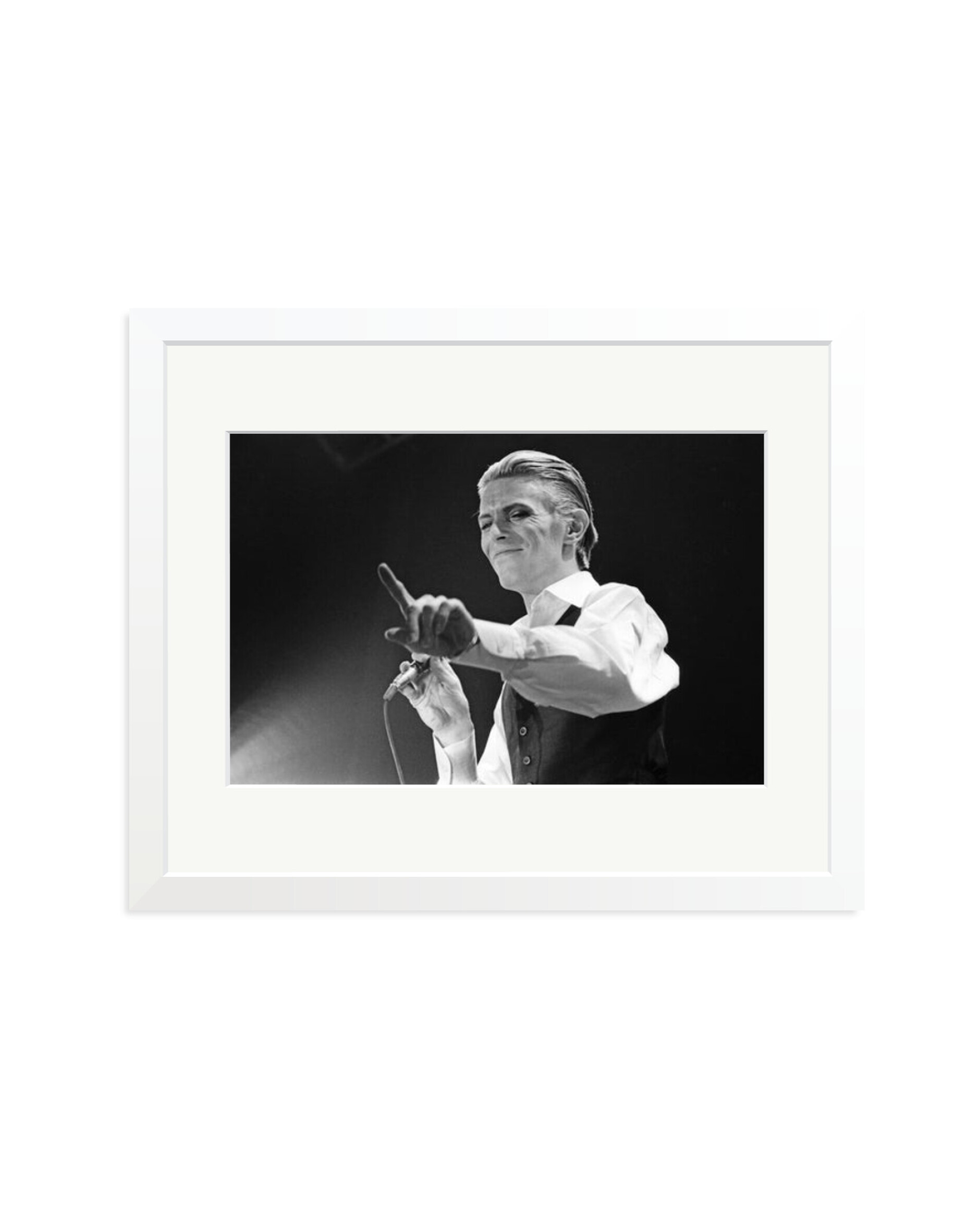 David Bowie Isolar Tour White / Medium