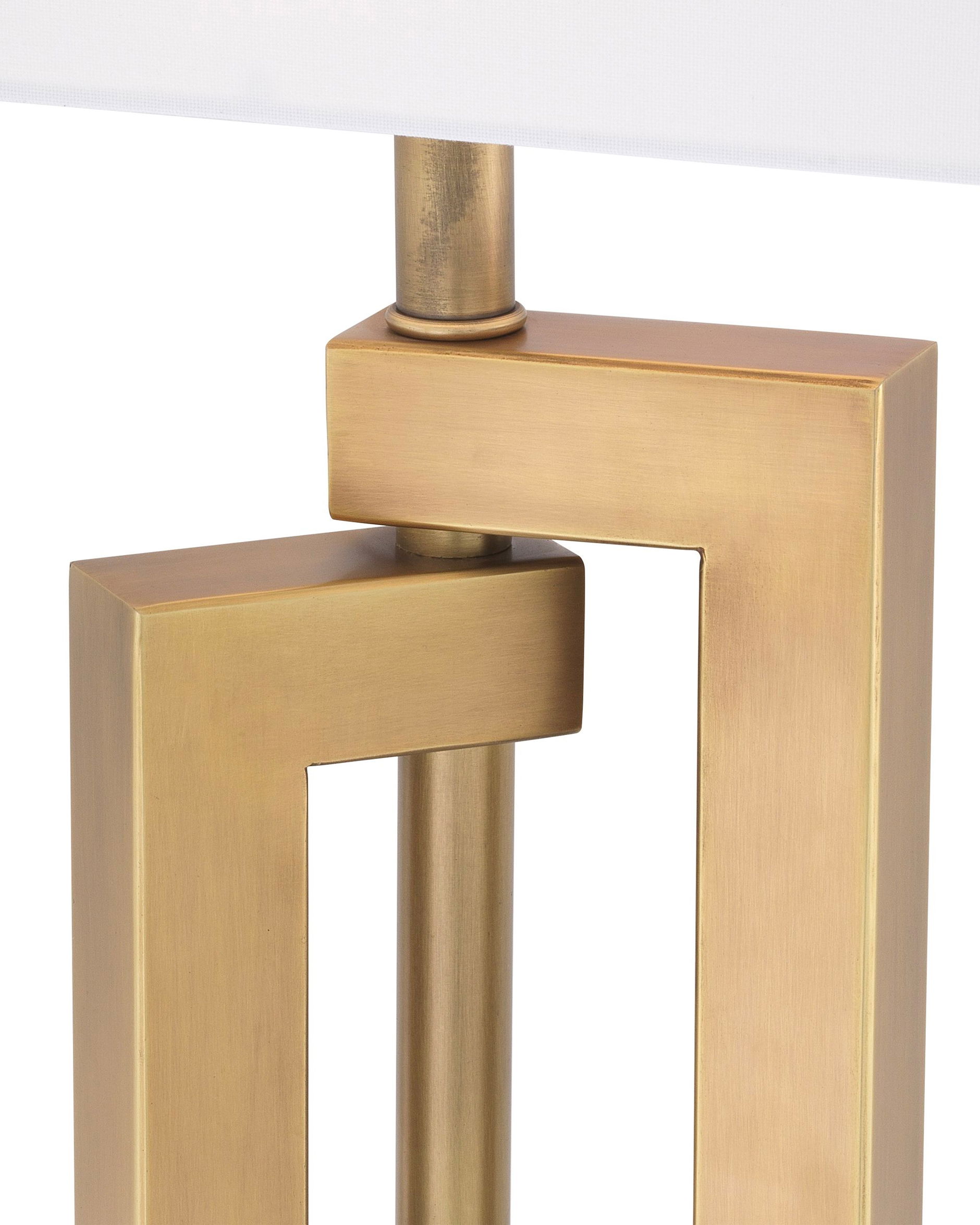 Leroux bordslampa mässing