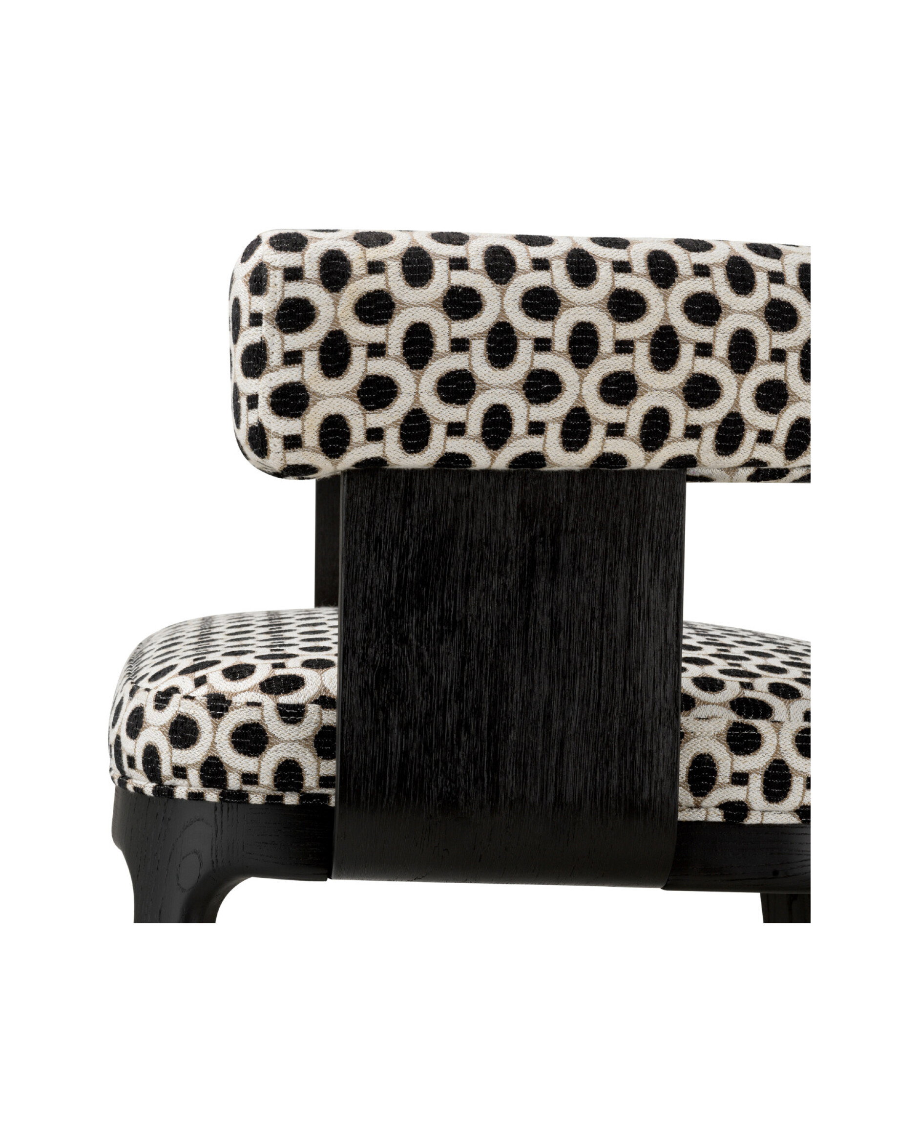 Dubois armchair Sunbeam Black