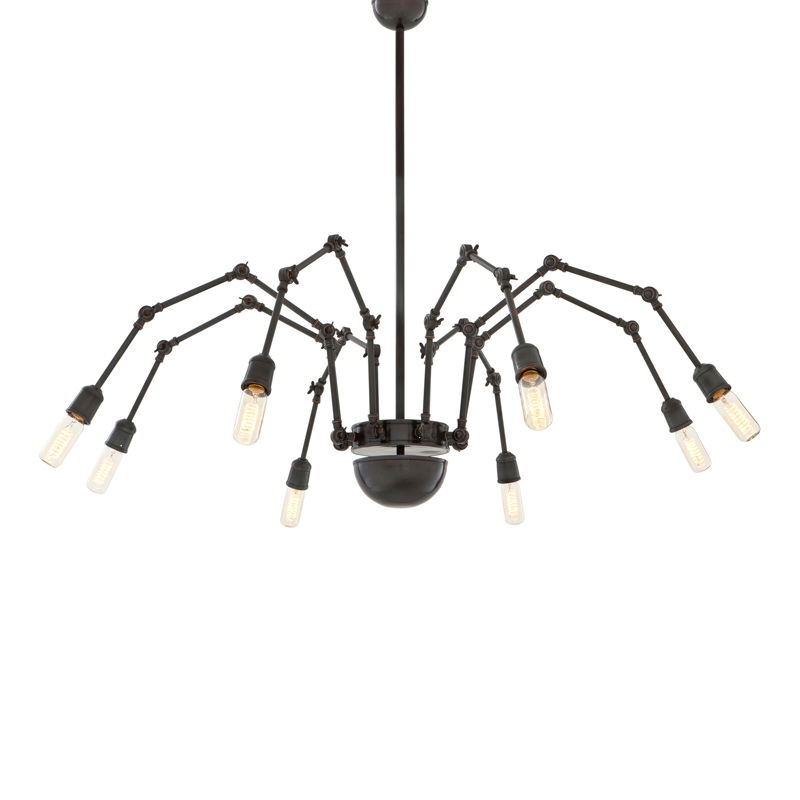 Spider taklampa bronze OUTLET
