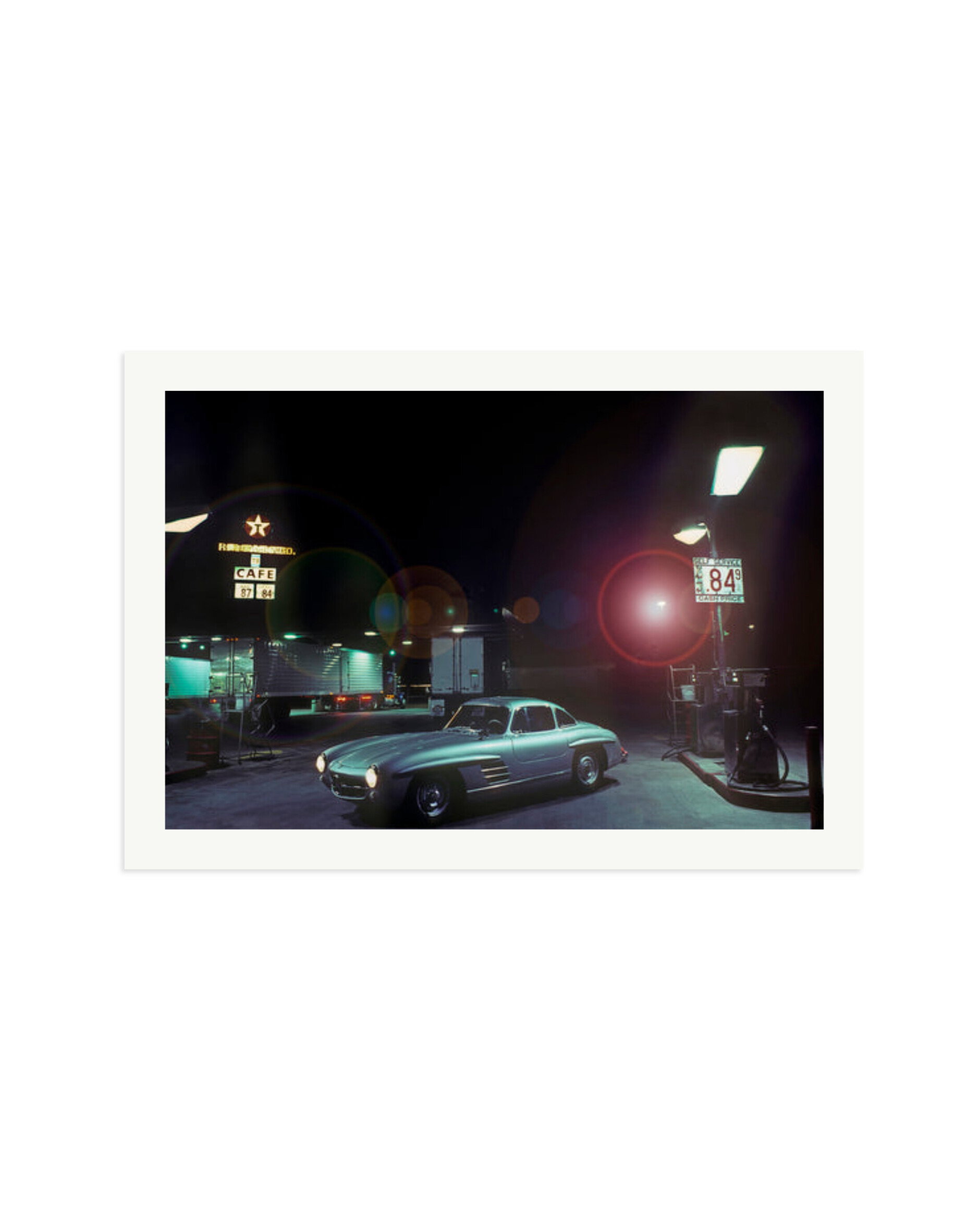 The Gas Station Print Only / XXL