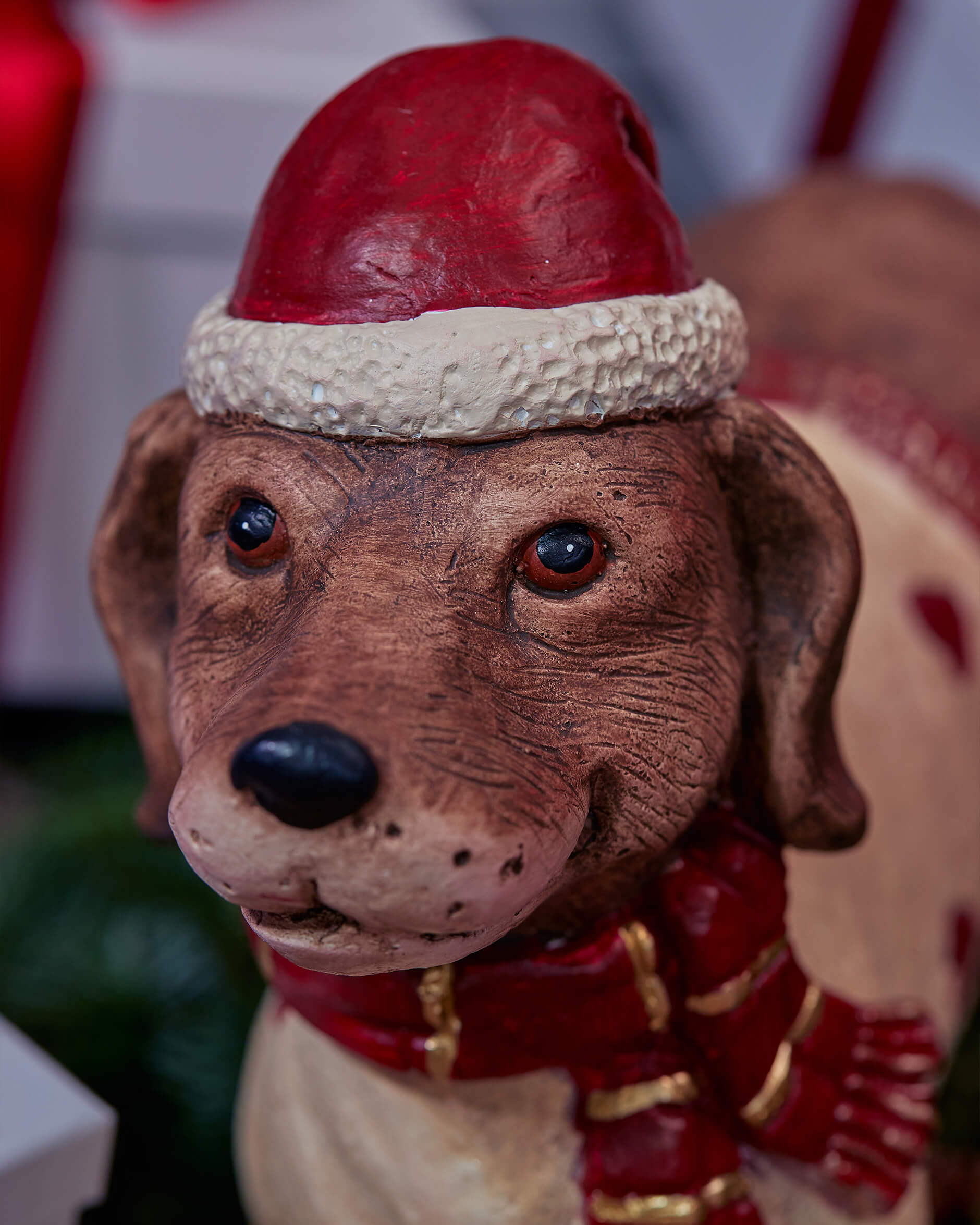 Lucky hund juledekorasjon