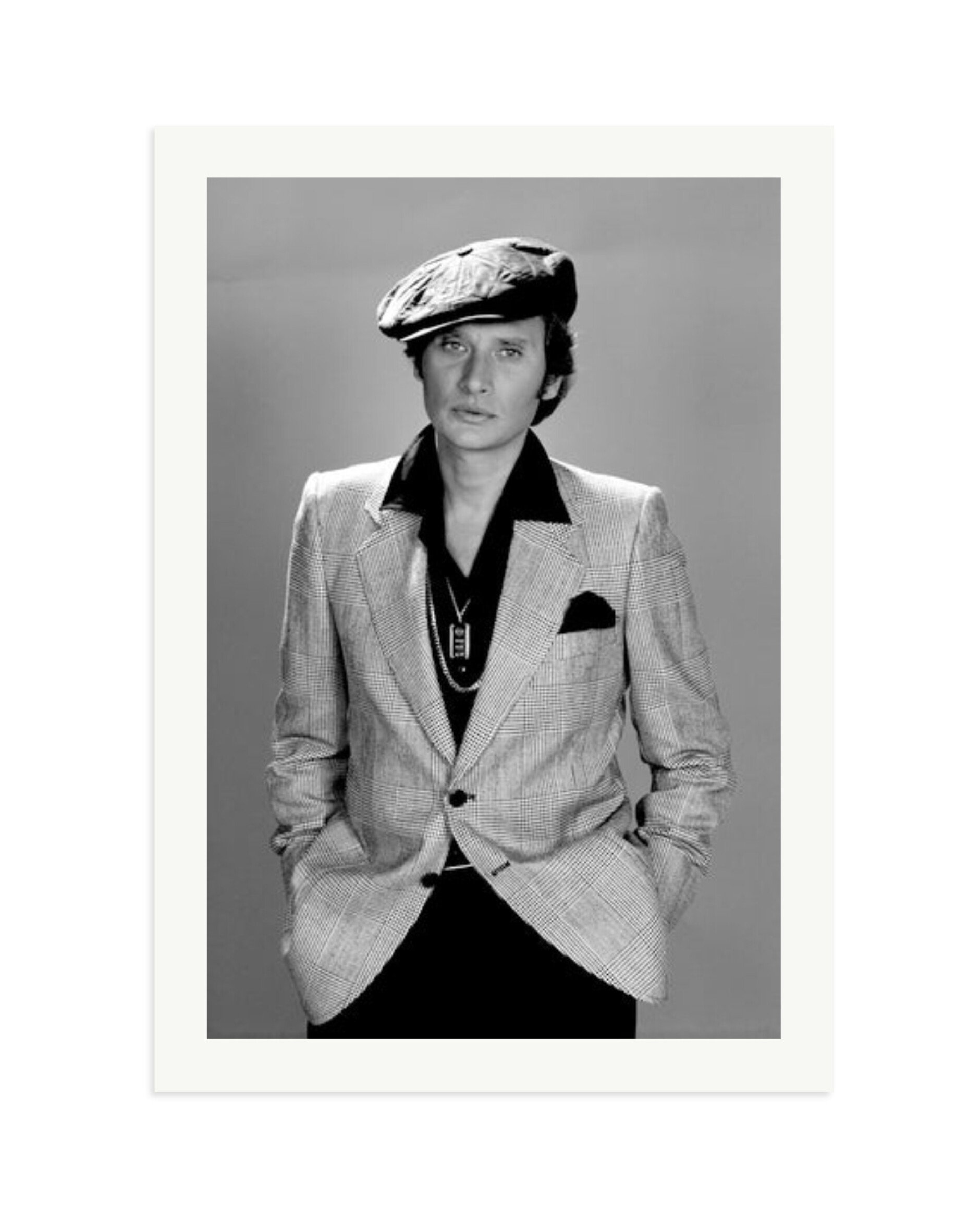 Johnny Hallyday, 1976 Print Only / XXL