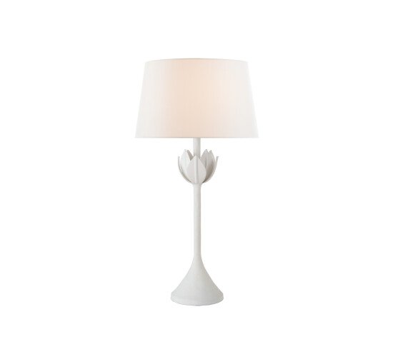 White - Alberto Large Table Lamp guld