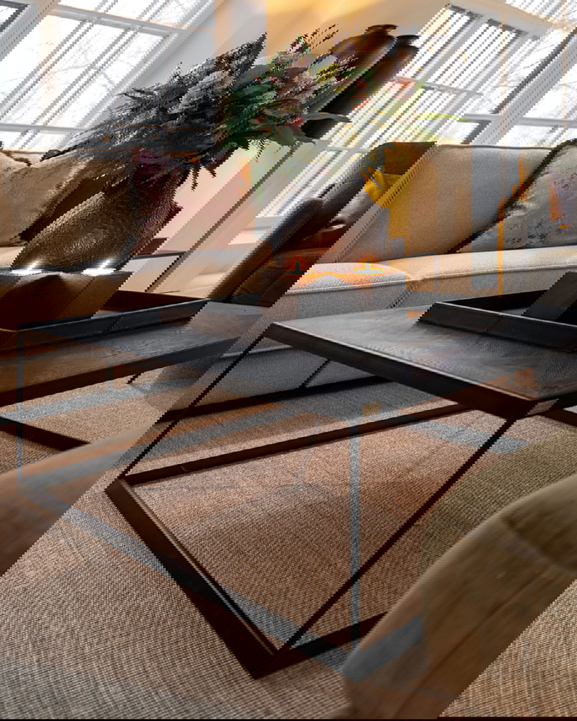 Pittsburgh salontafel bruin