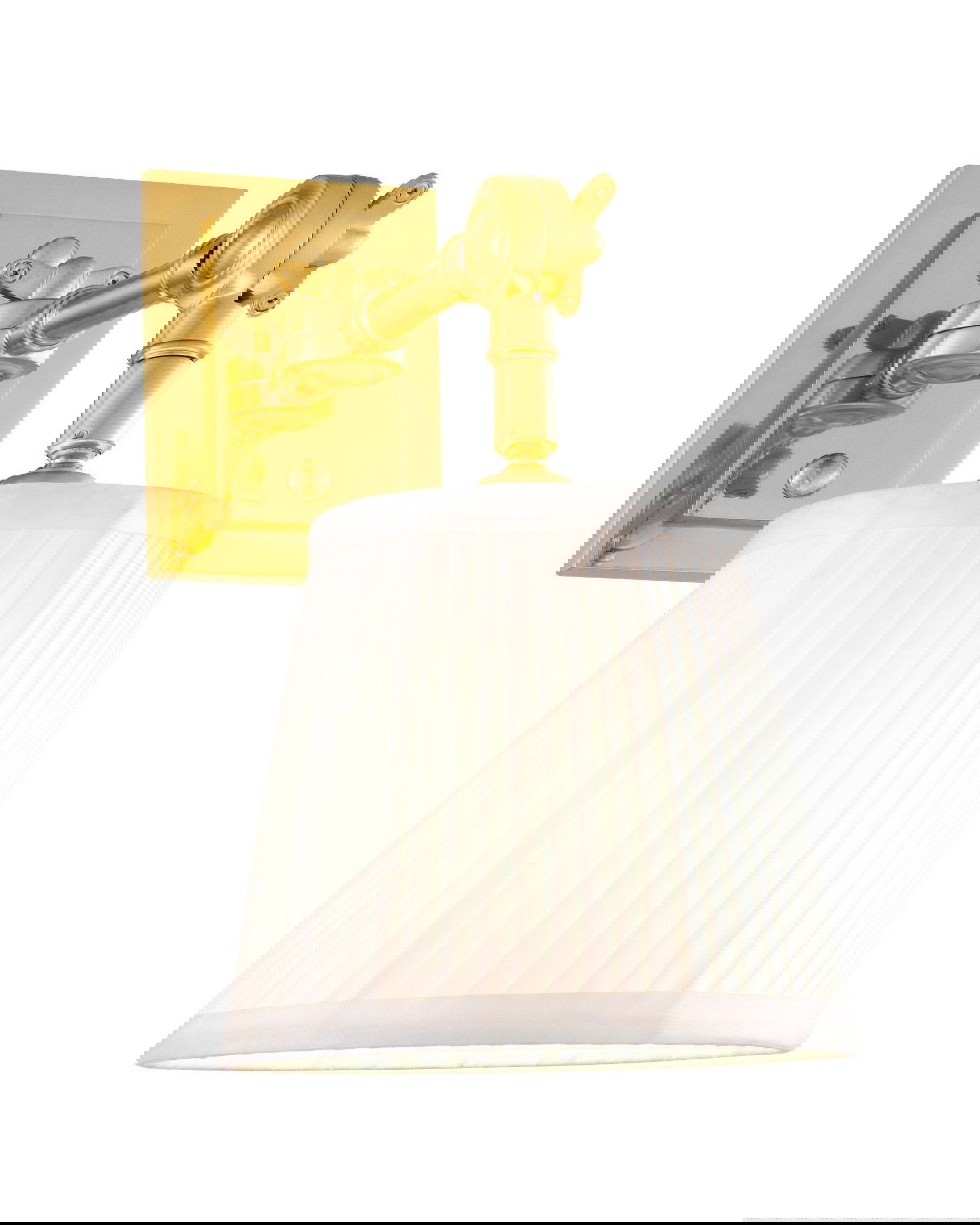 Wentworth vägglampa guld/vit