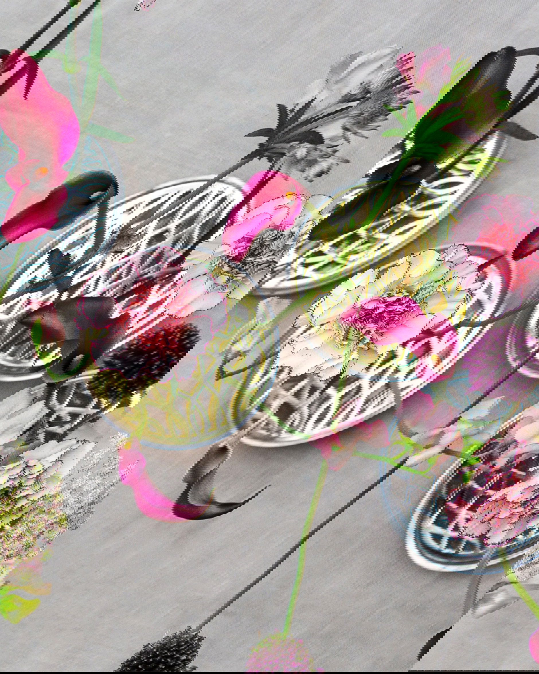 Äng Pond vas mässing