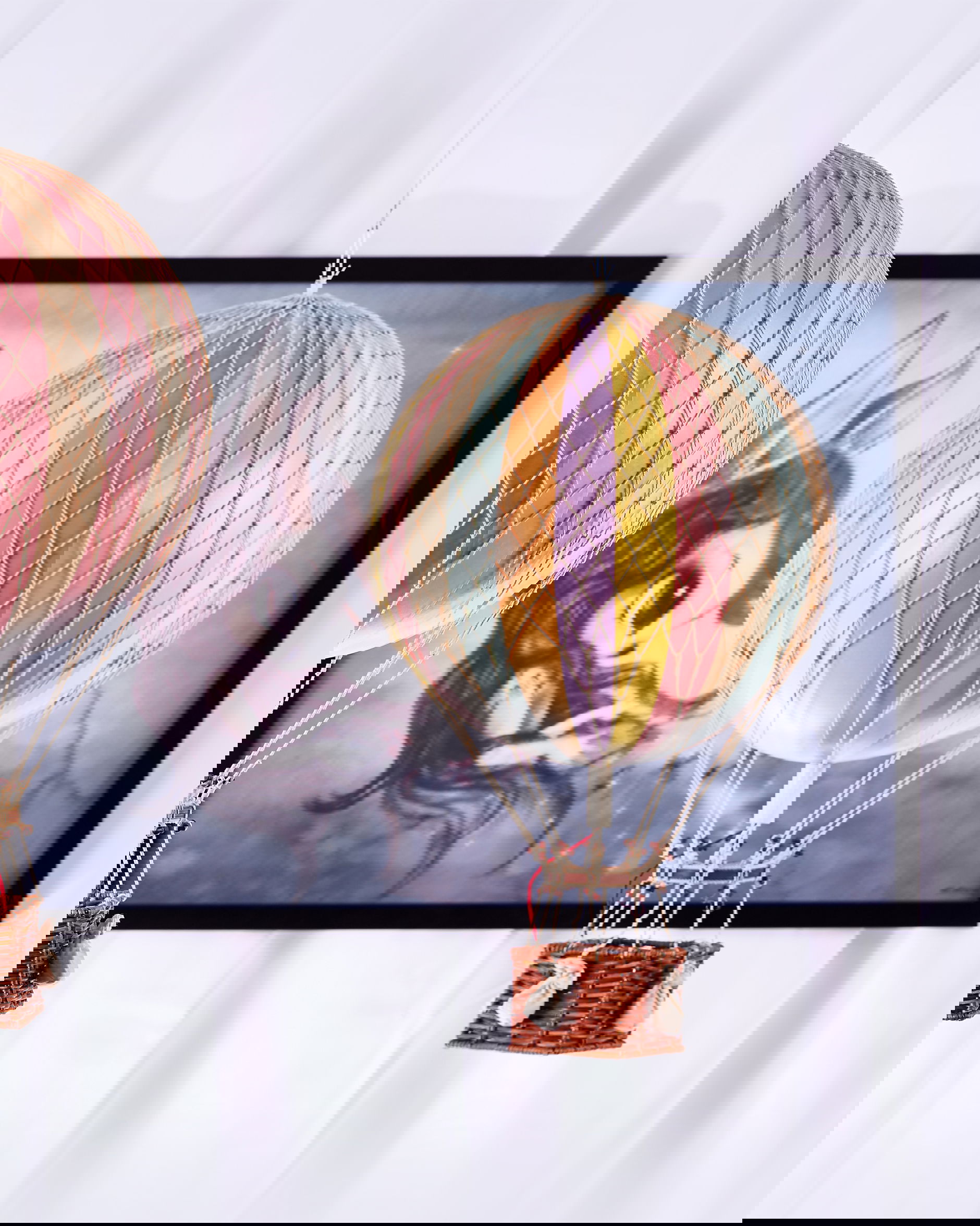 Royal Aero luftballong regnbåge/pastell