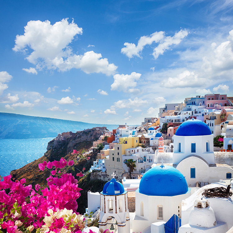 Santorini Beach Towels