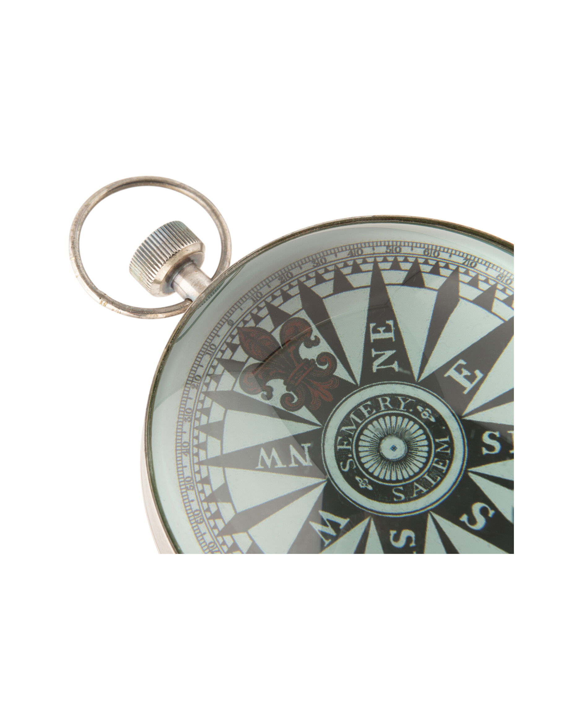 Eye of Time Clock, Silver