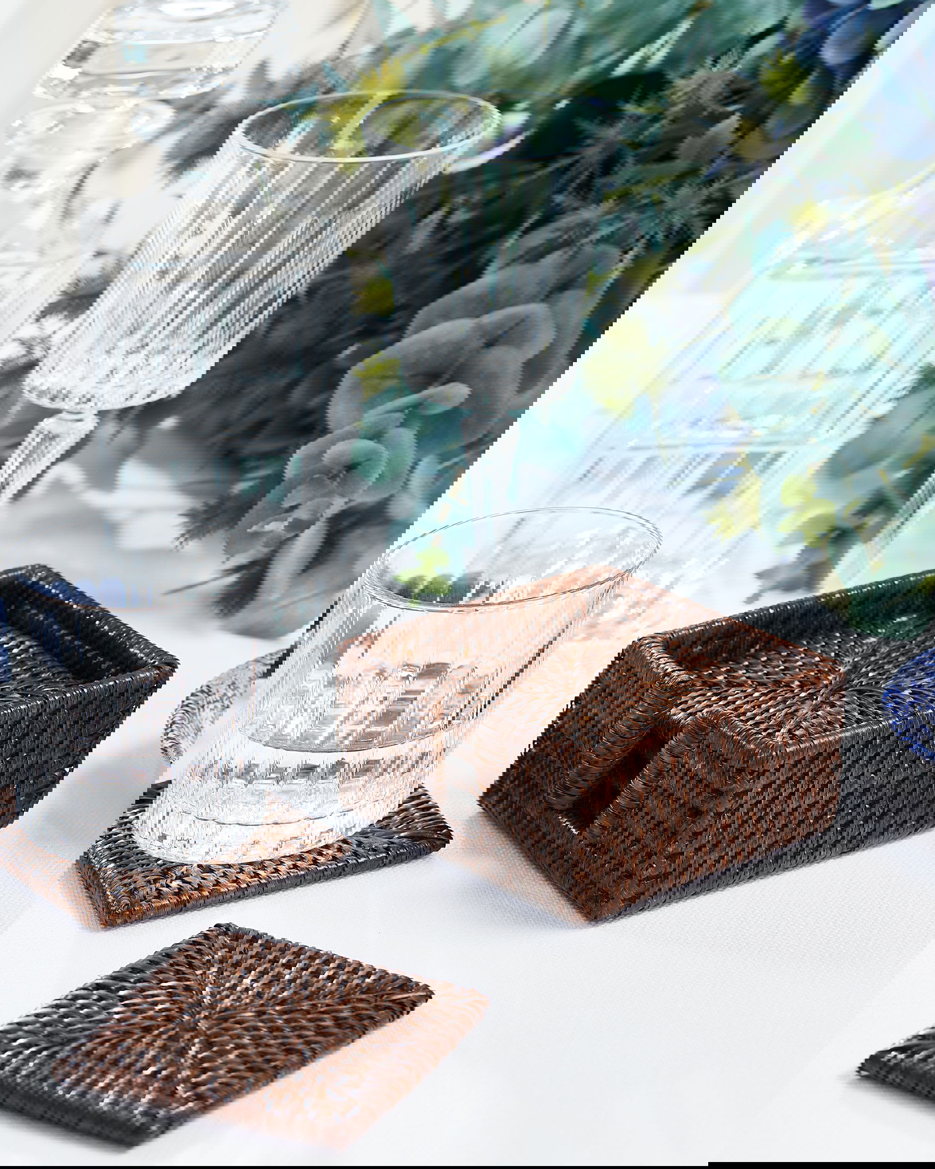 Cognac glasunderlägg rotting