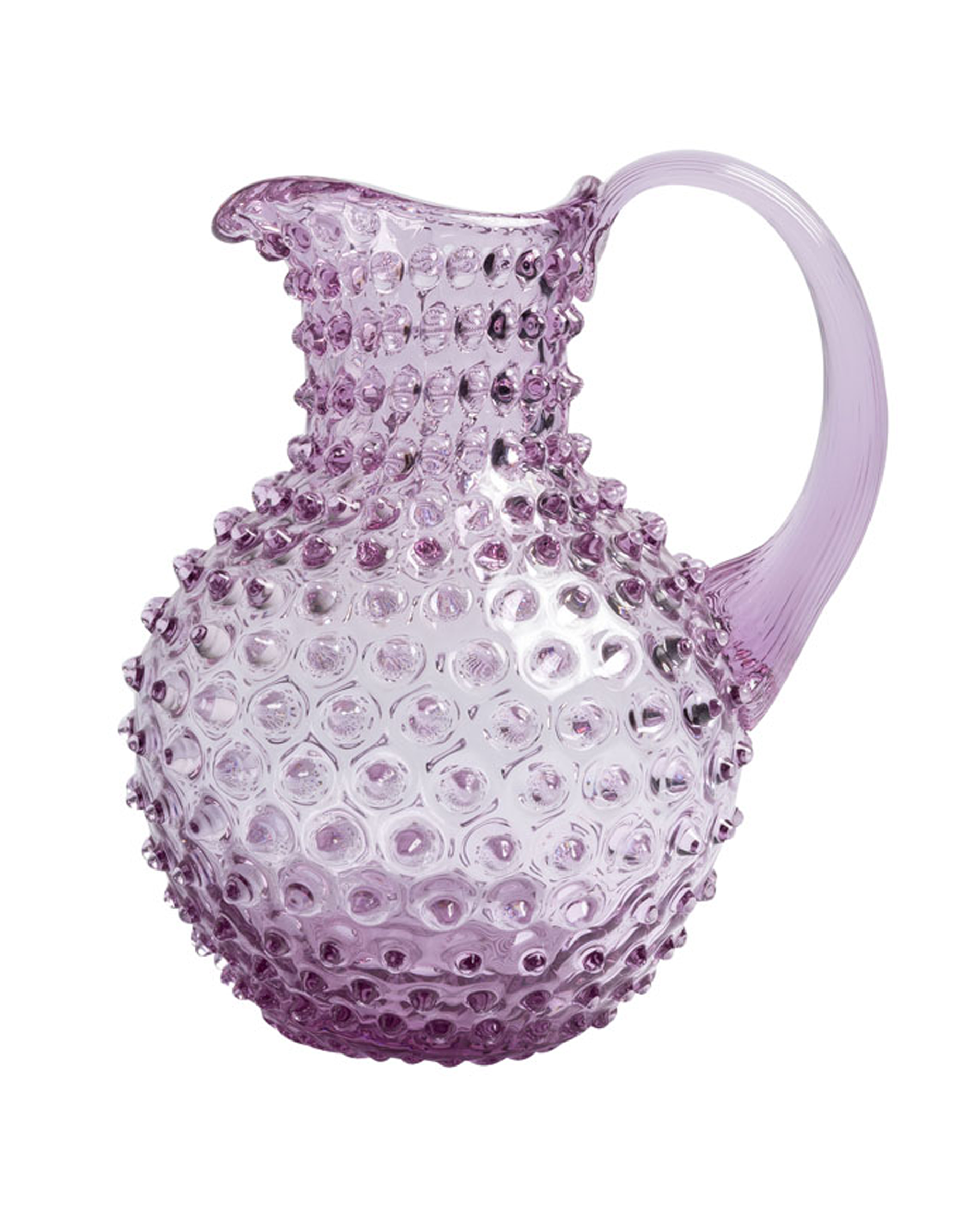 Paris glass carafe purple 2 liters