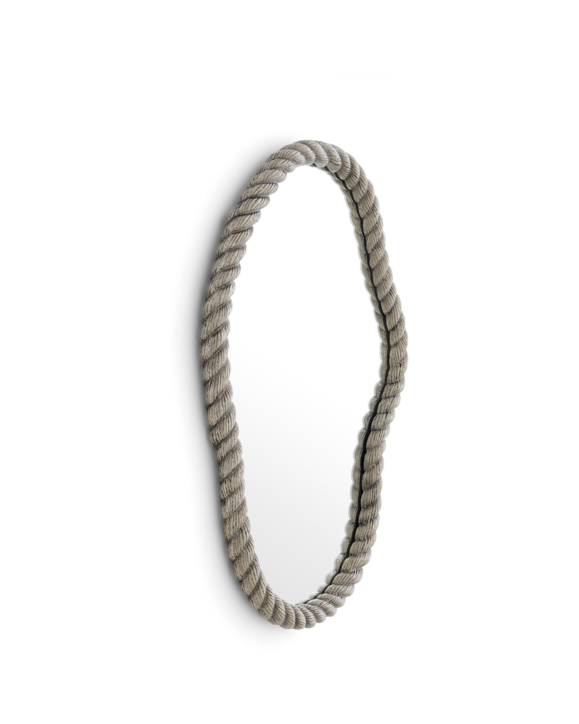 Elvington spegel antik nickel