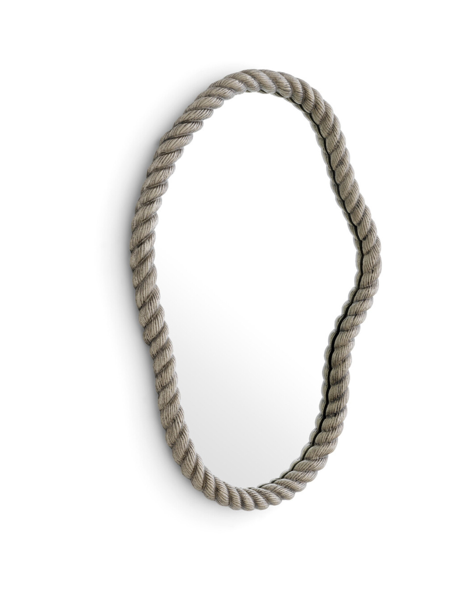 Elvington spegel antik nickel