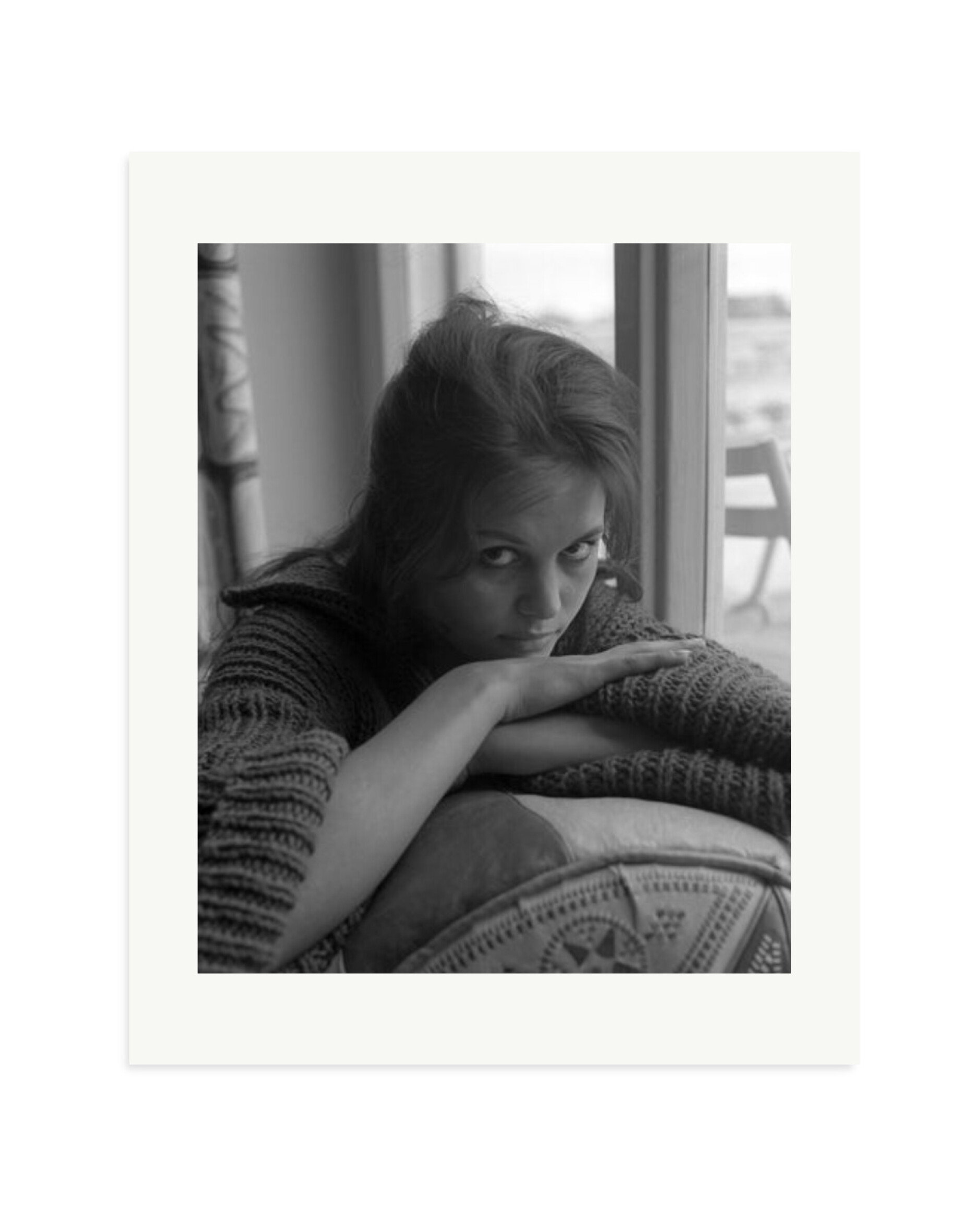 Claudia Cardinale Staring Print Only / Medium