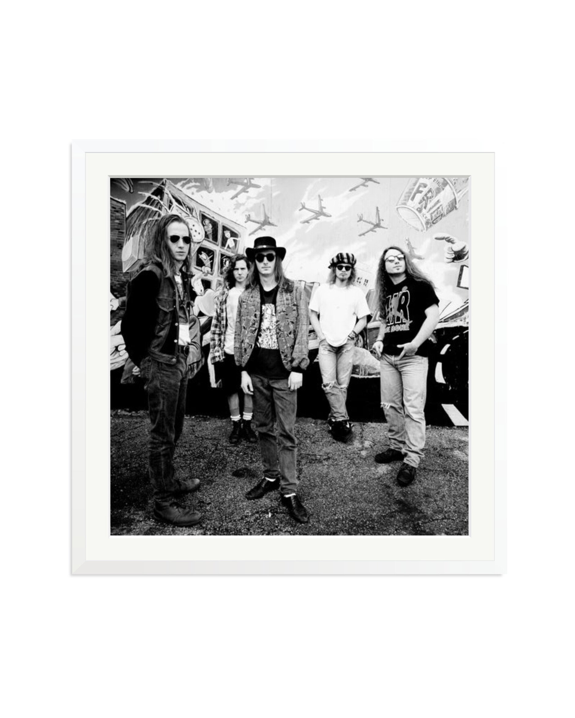 Pearl Jam, 1991 White / XXL