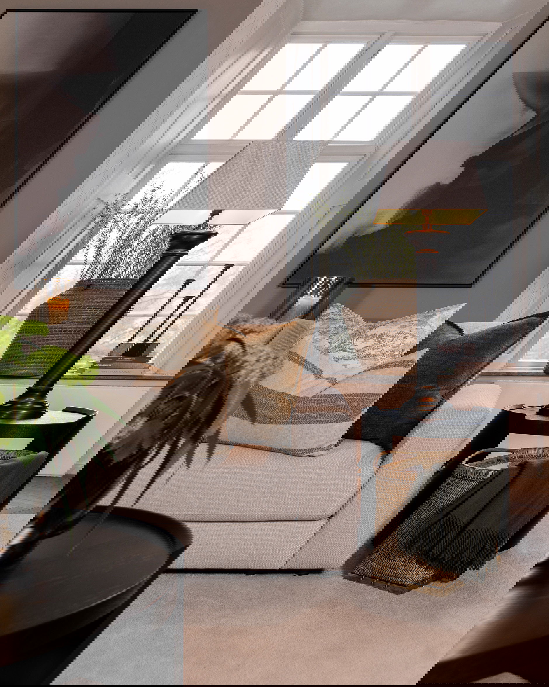 Gabby cushion cover camel