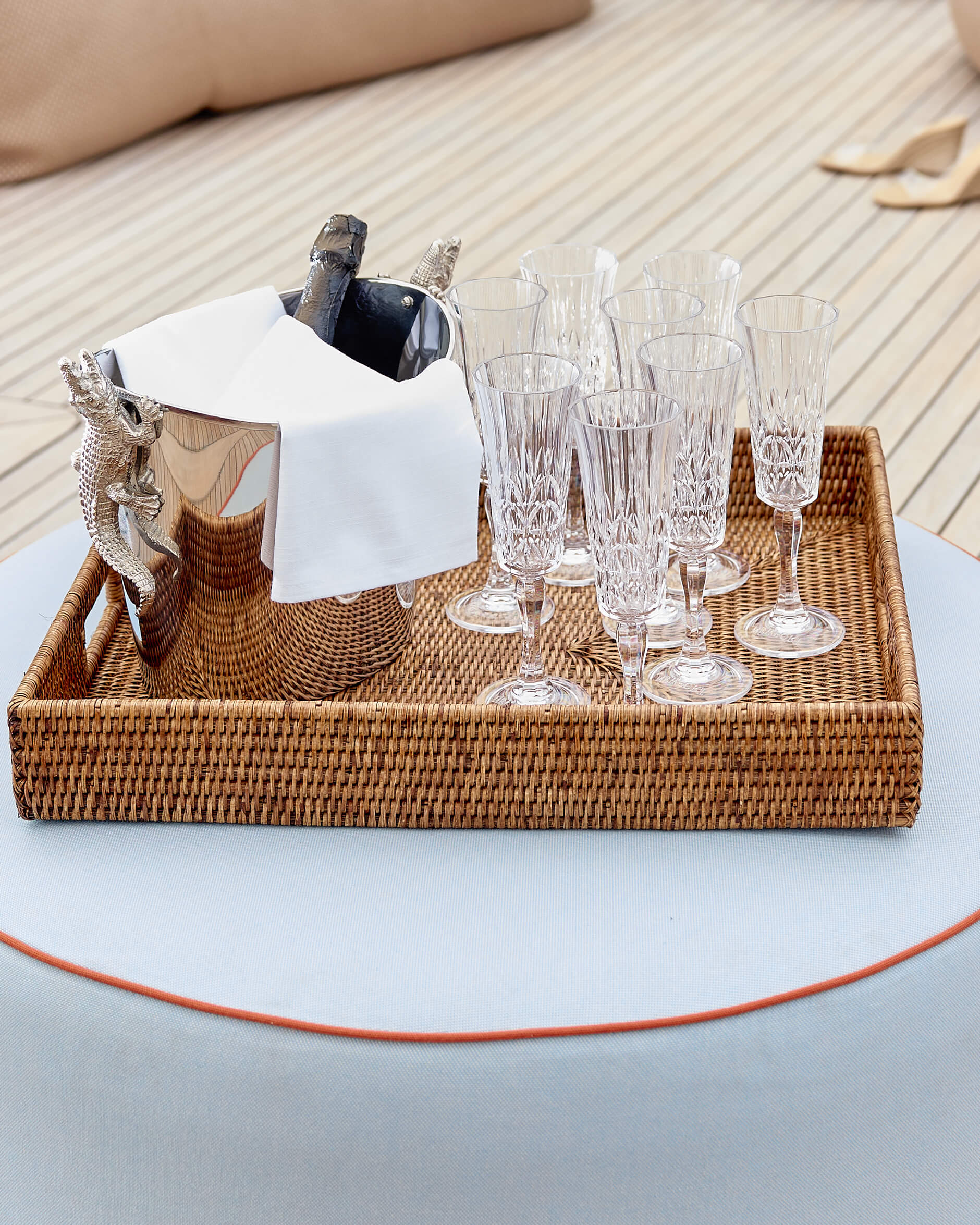 Caprice champagneglas akryl