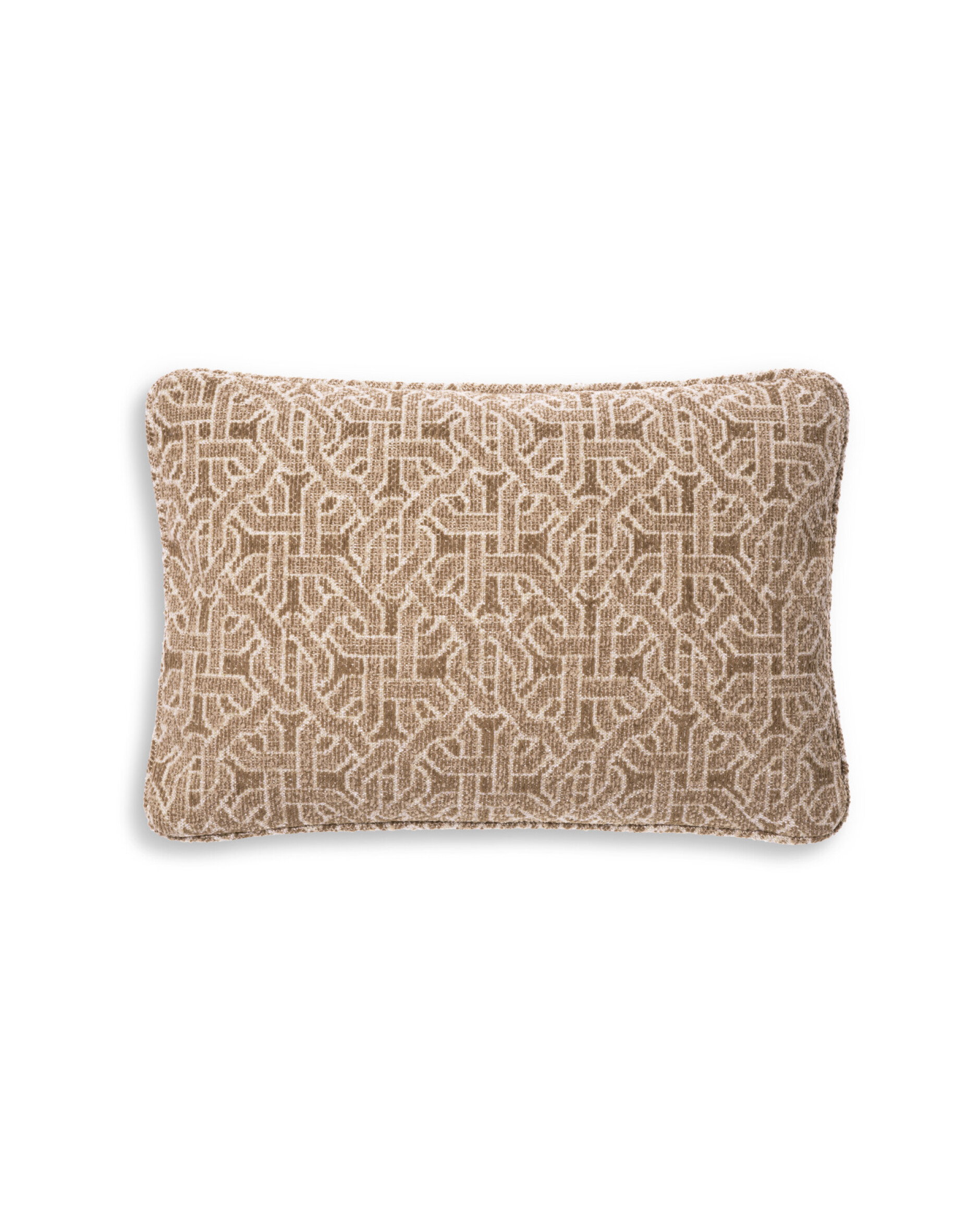 Frieze prydnadskudde rektangulär frieze jacquard beige
