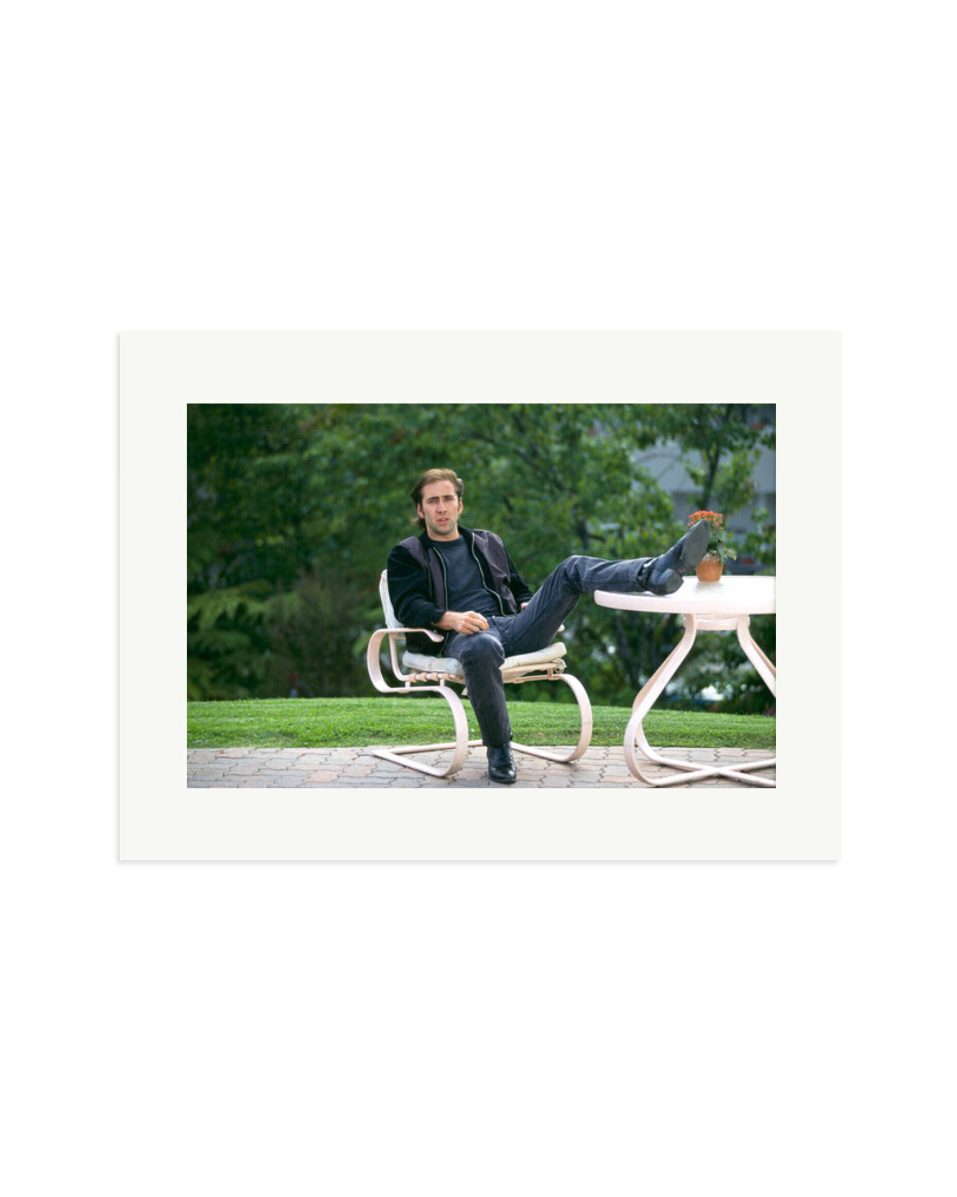 Nicholas Cage at the Westwood Marquis Hotel Print Only / XL