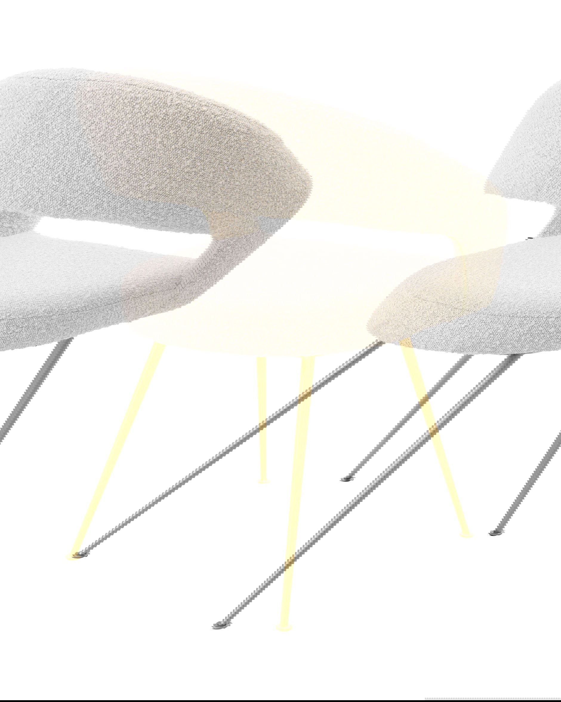 Bravo Dining Chair Bouclé Cream