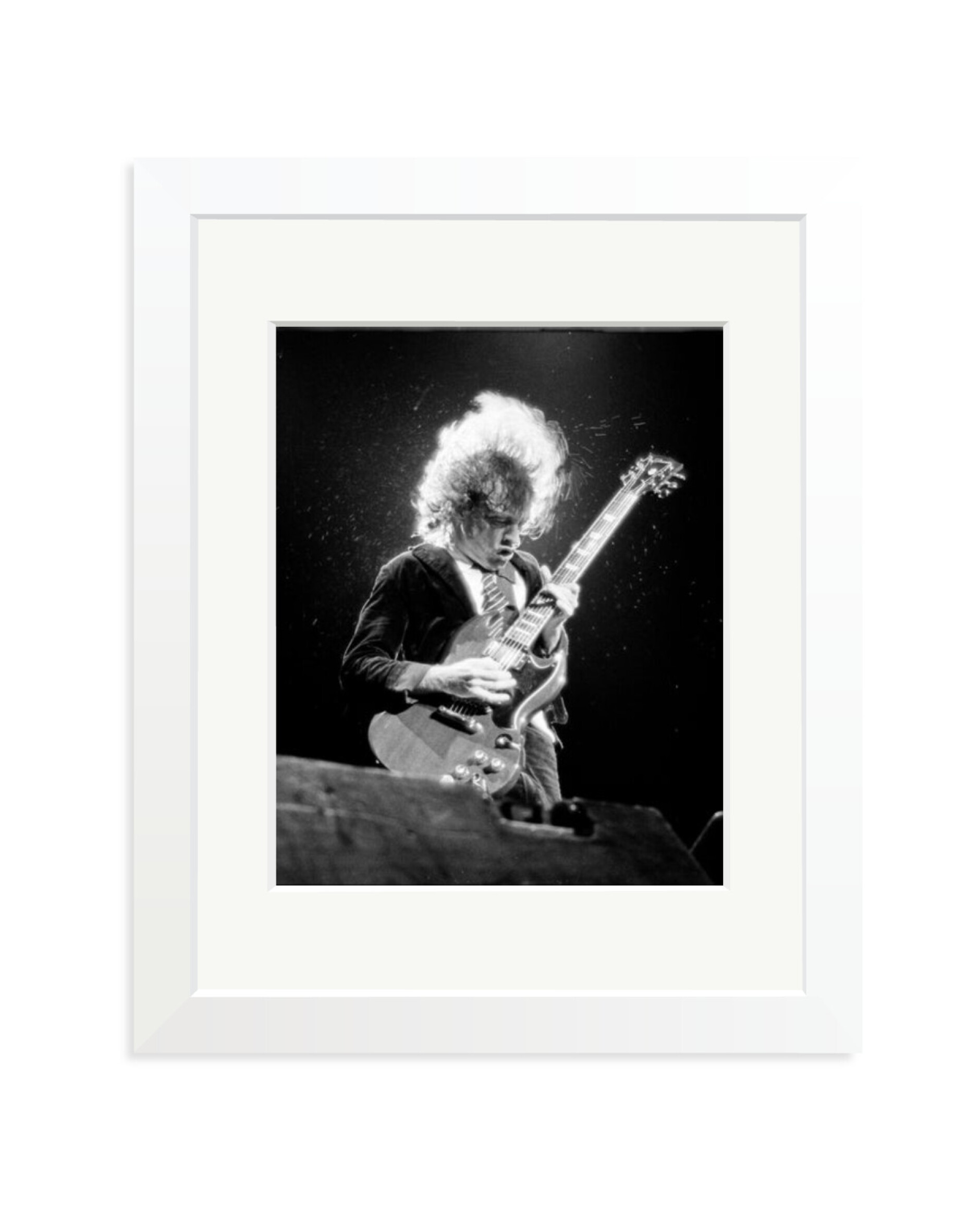 Angus Young 1986 White / Small