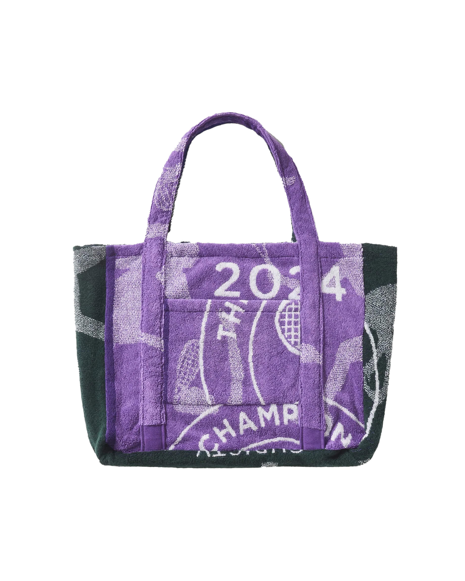 The Wimbledon Heirloom Collection Tote Bag grön/lila