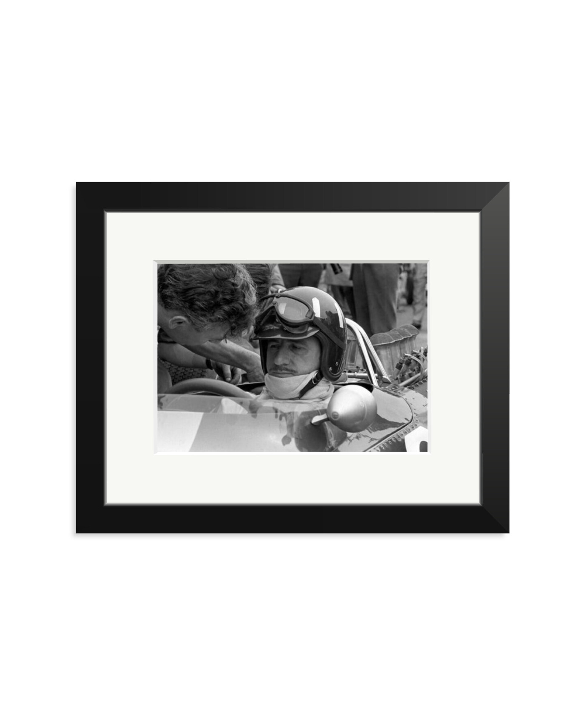 Graham Hill and Keith Duckworth Black / Small