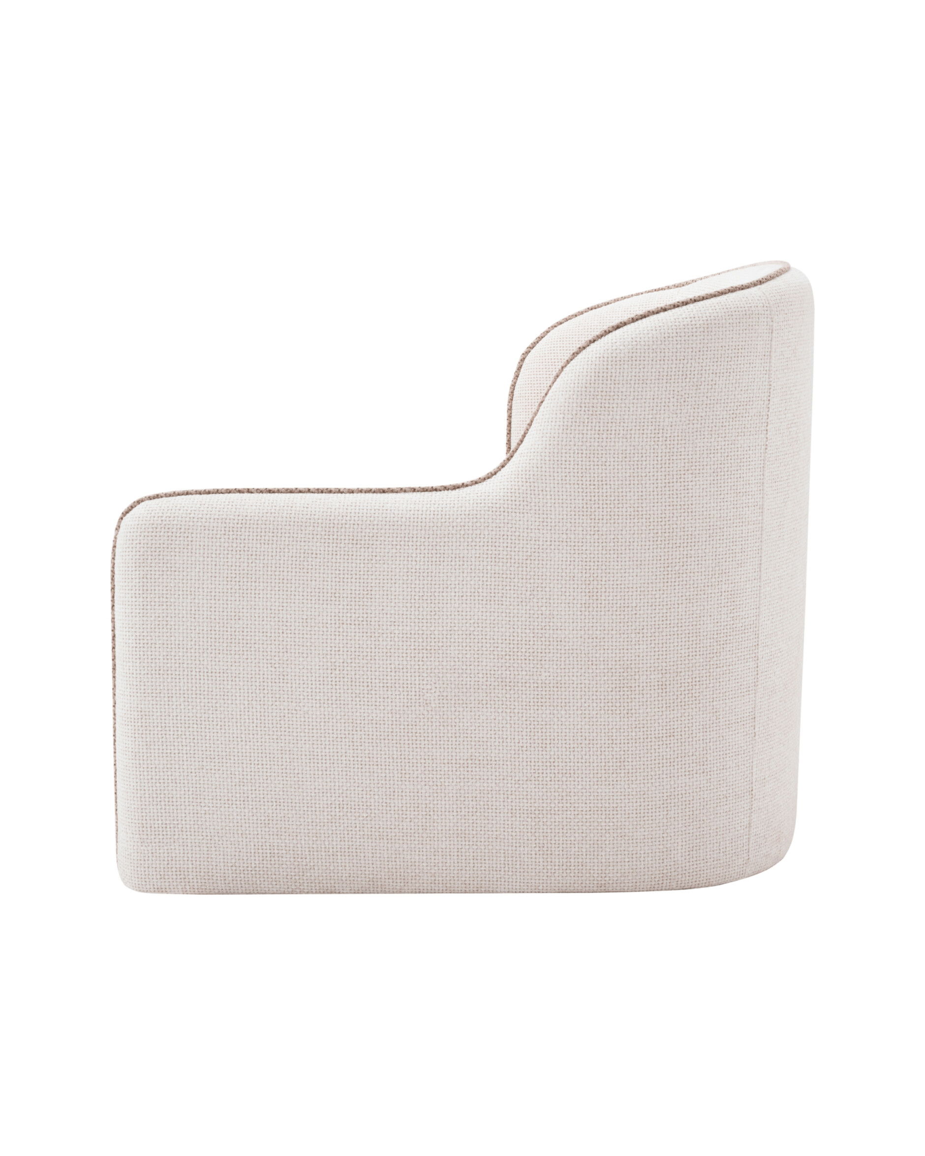 Barrier fåtölj lyssa off-white höger