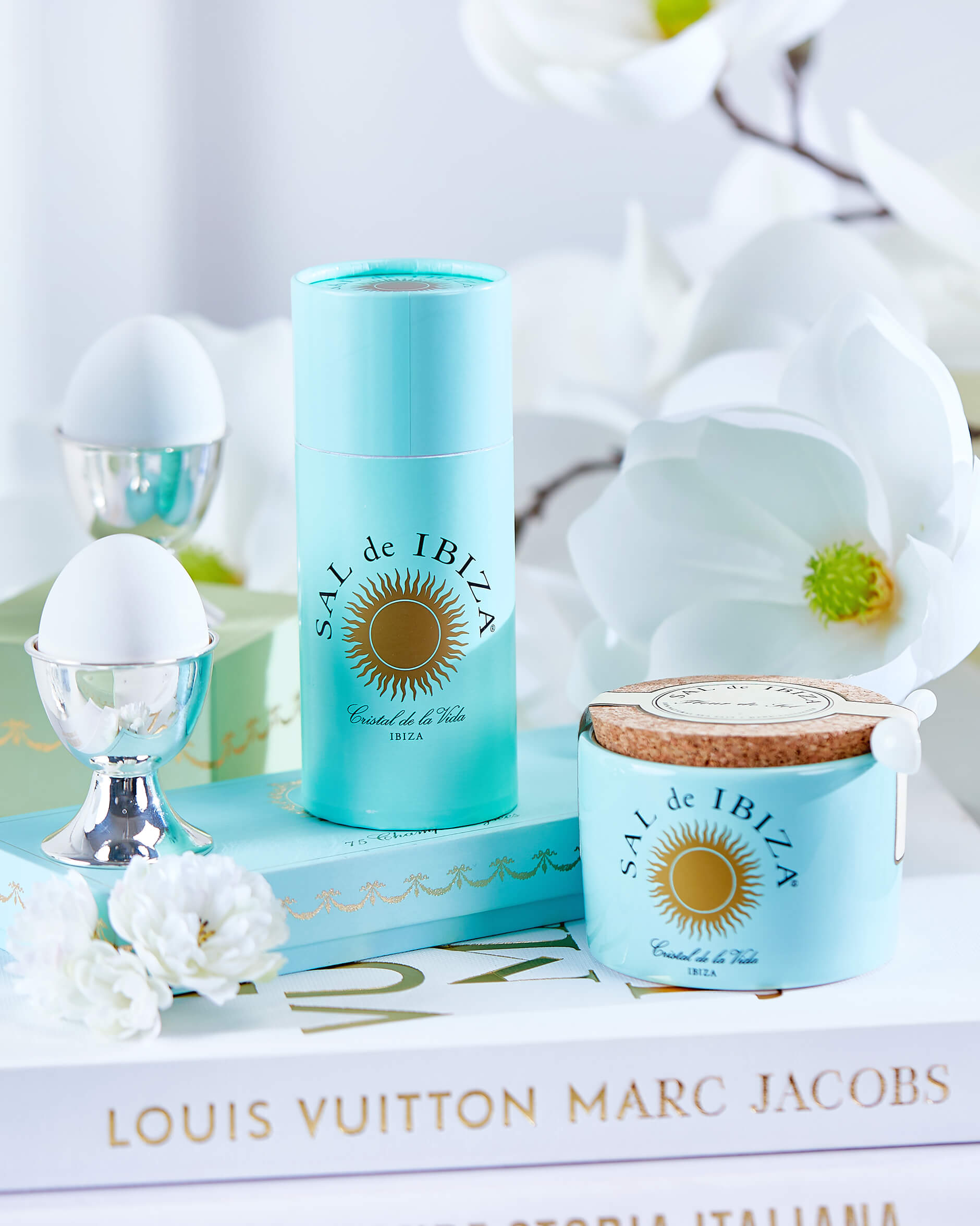 Fleur de Sel havssalt i keramikask