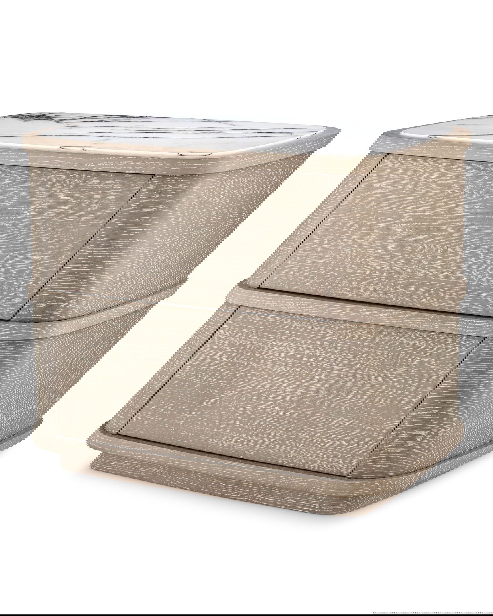 Cabana sängbord washed oak