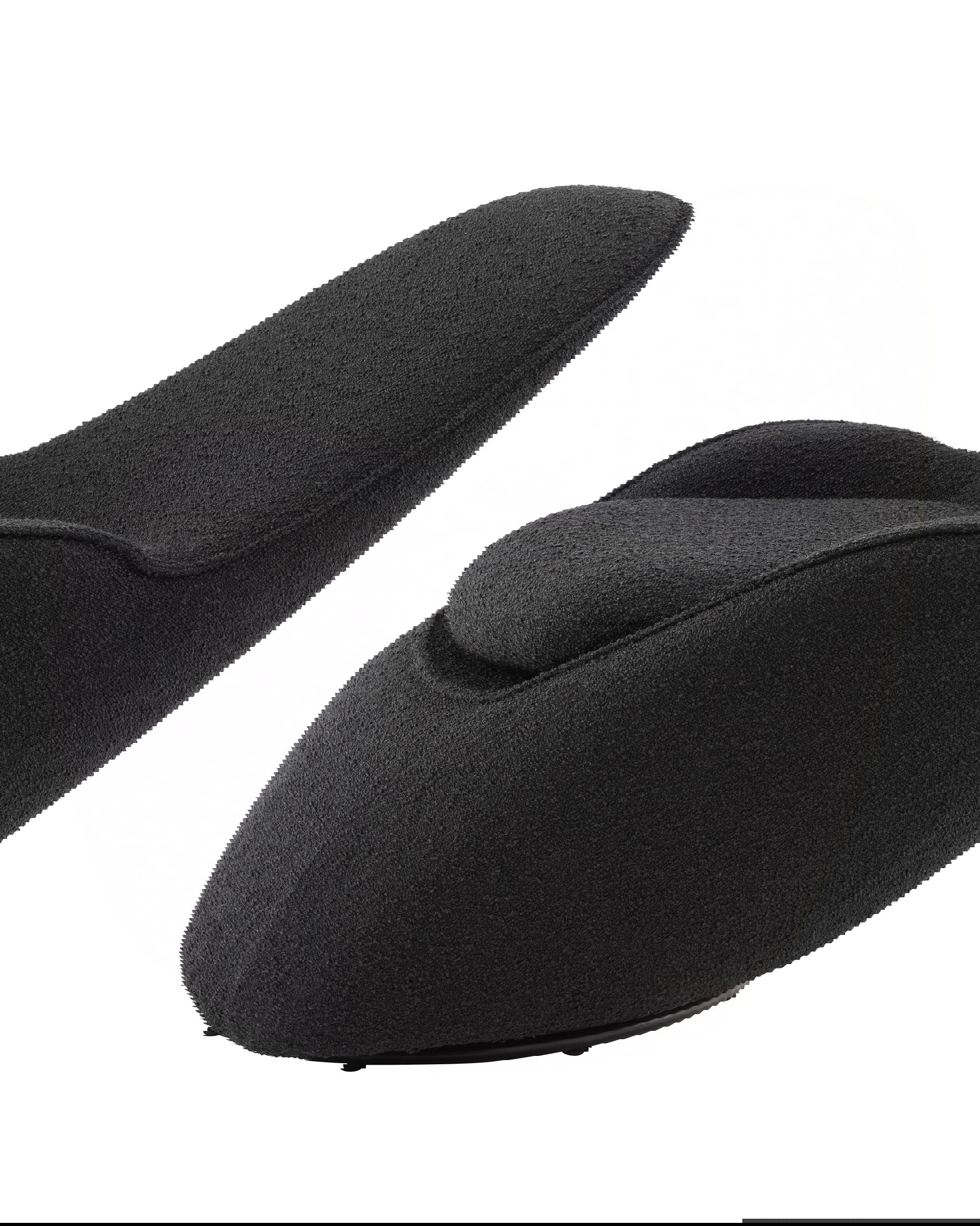 Cupido Chair Bouclé Black