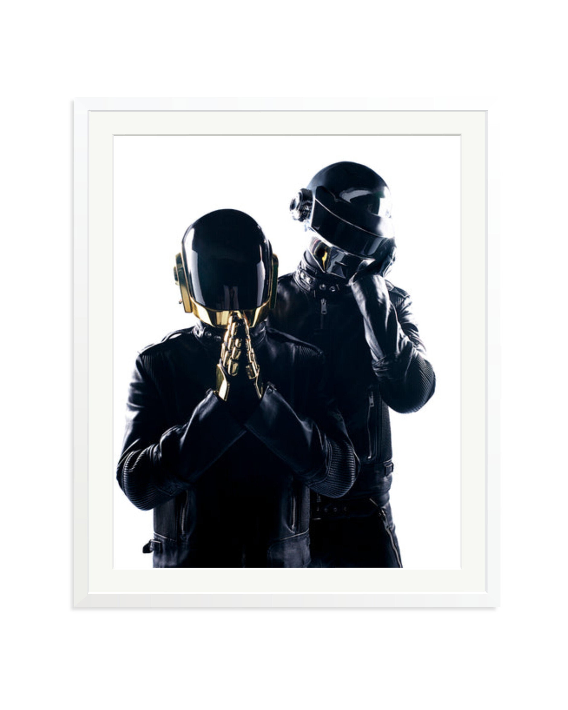 Daft Punk Robot Pray White / XXL