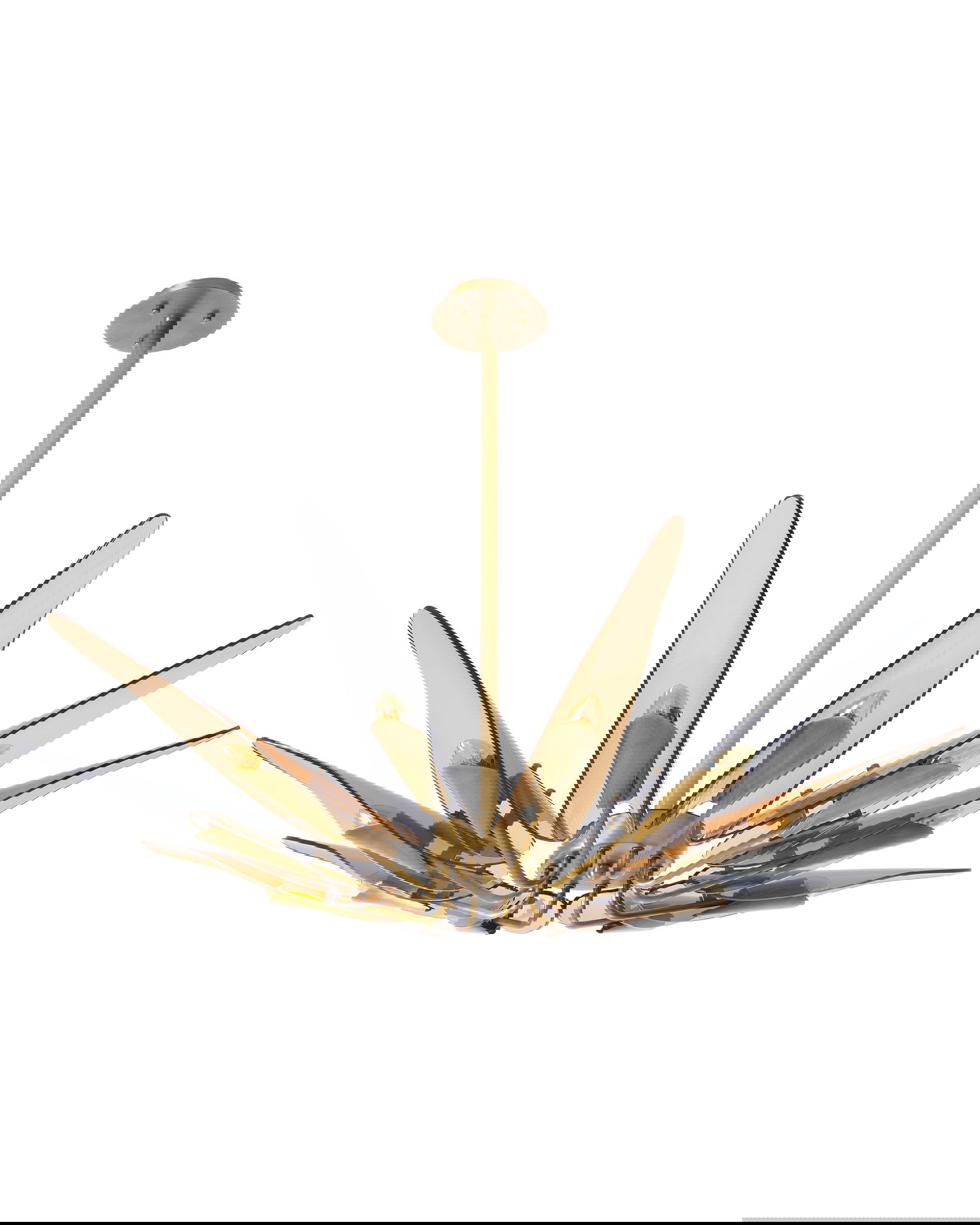 Sky taklampa mässing