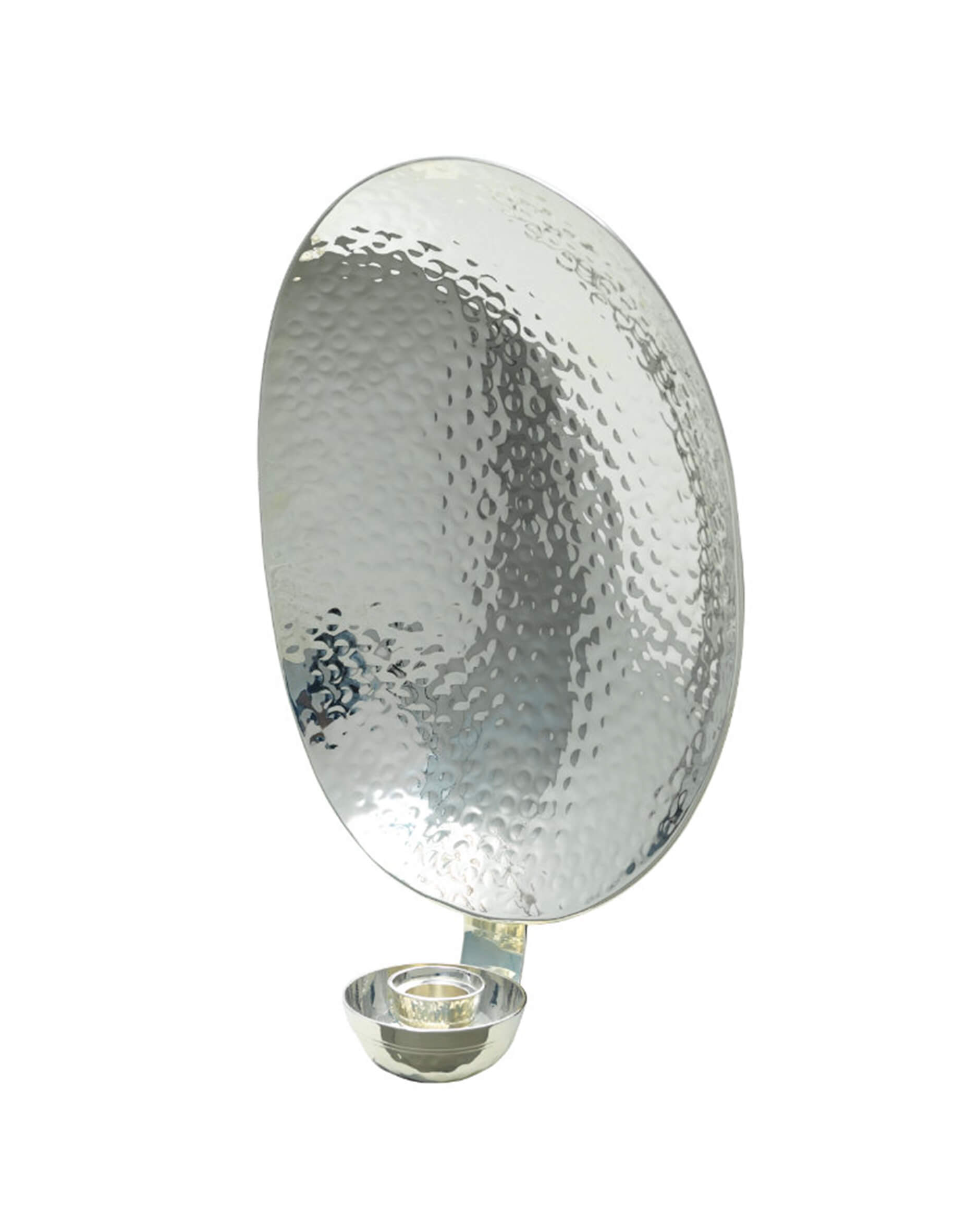 Lampetti, hopeoitu, ovaali OUTLET