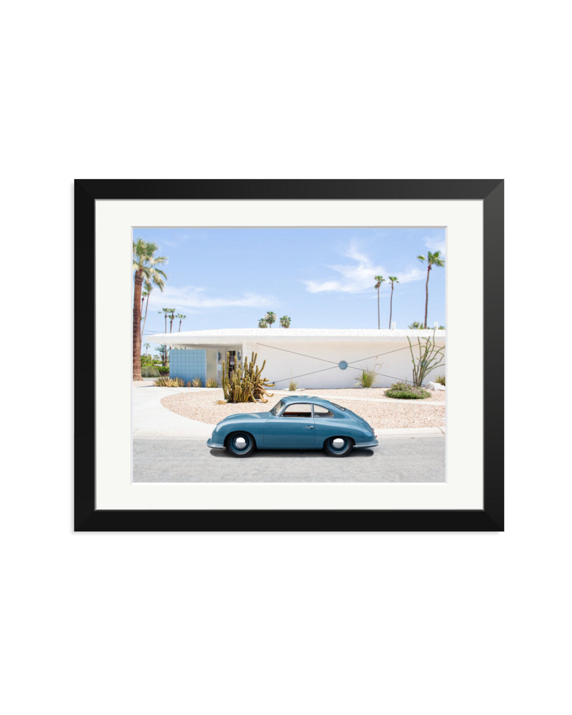 Porsche 356 in Palm Springs Black / Medium