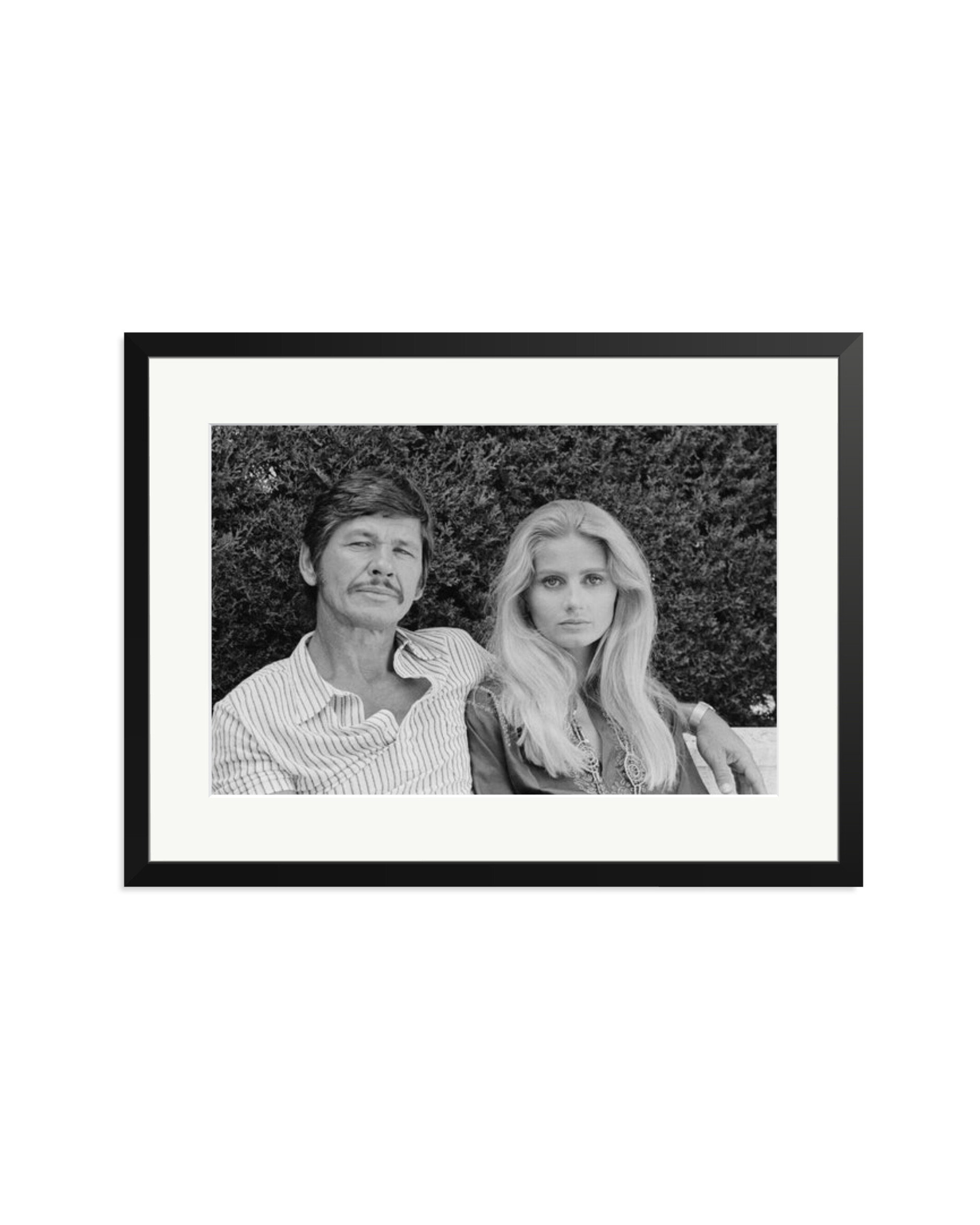 Charles Bronson and Jill Ireland Black / XL