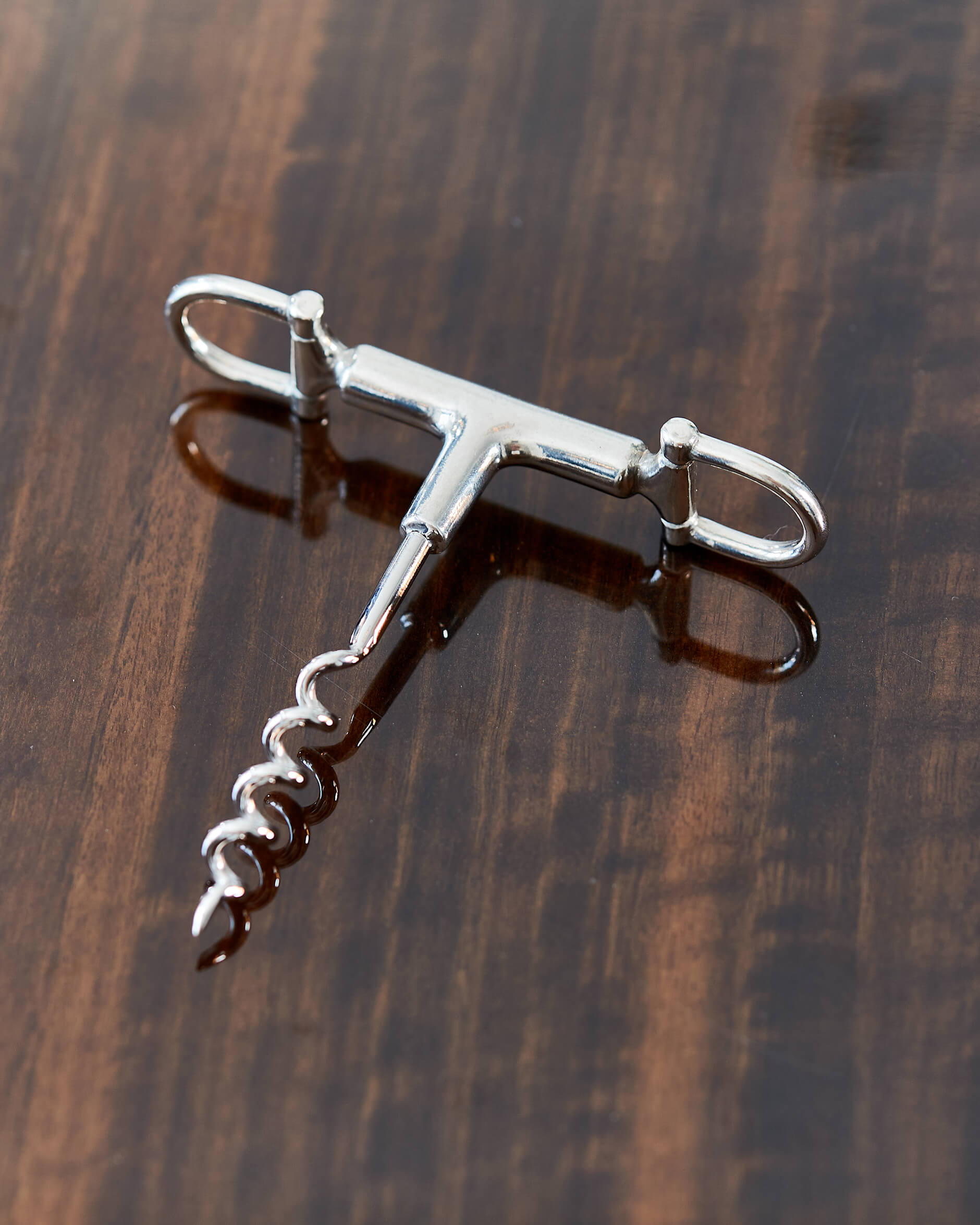 Hästbett flasköppnare tenn