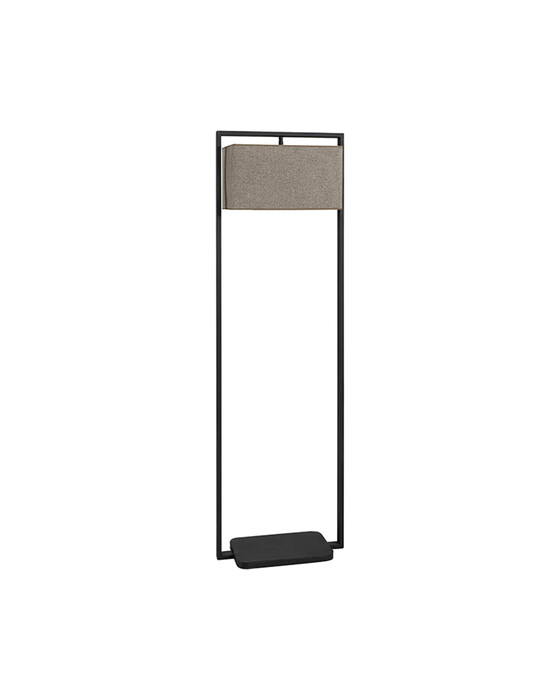 Donati frame golvlampa svart