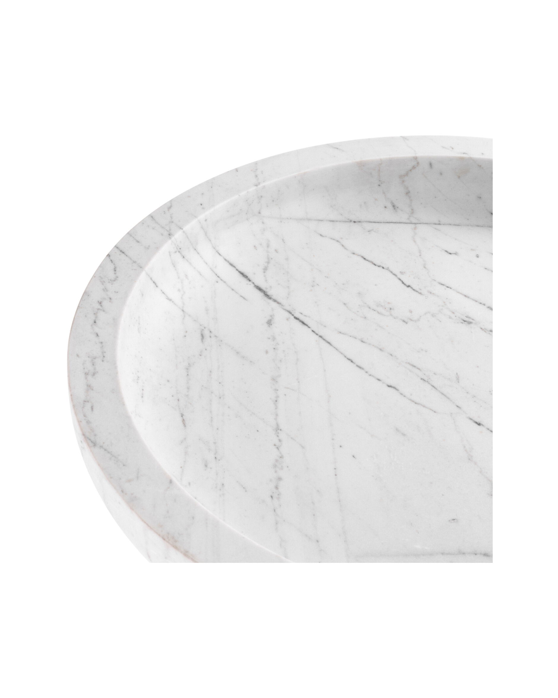 Renard Bowl White Marble