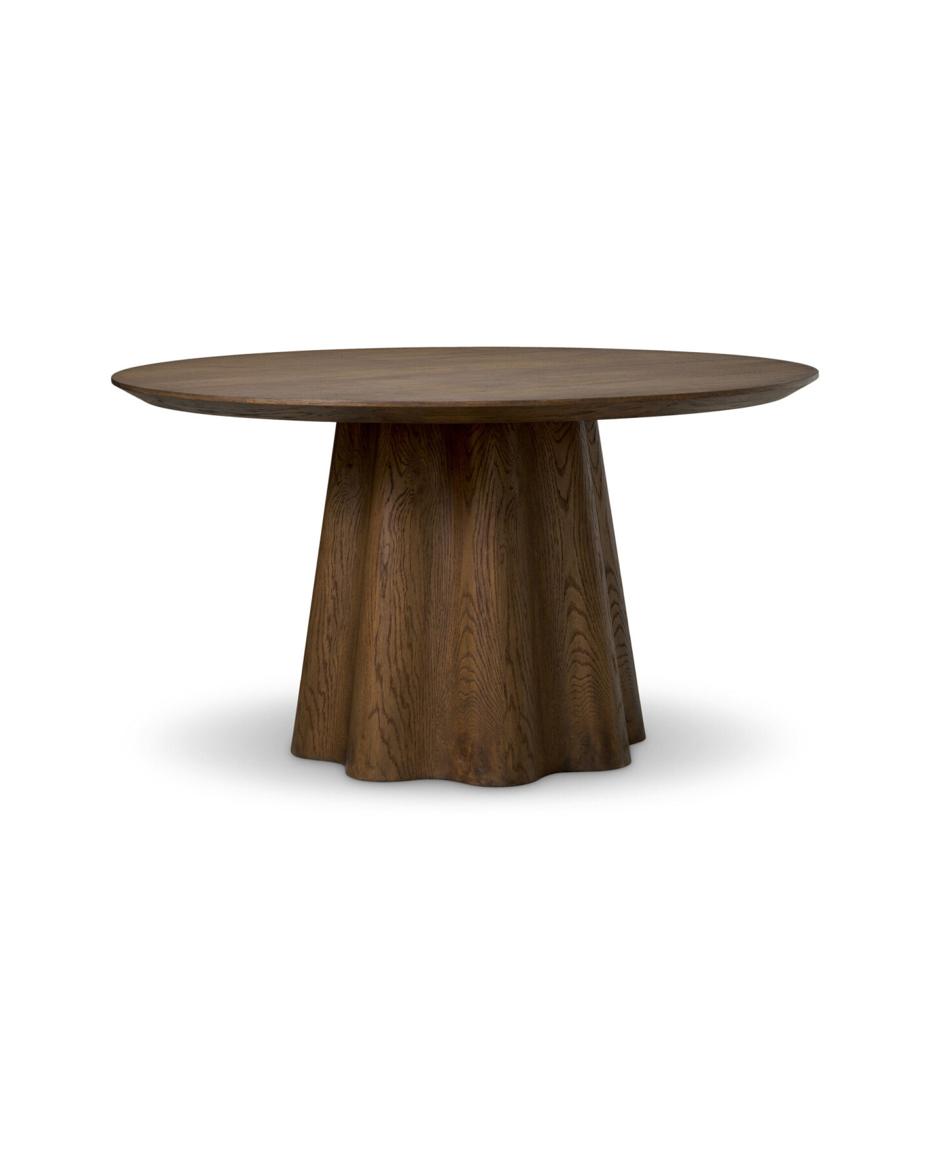 Papyrus Esstisch Dunkelbraun Eichenfurnier