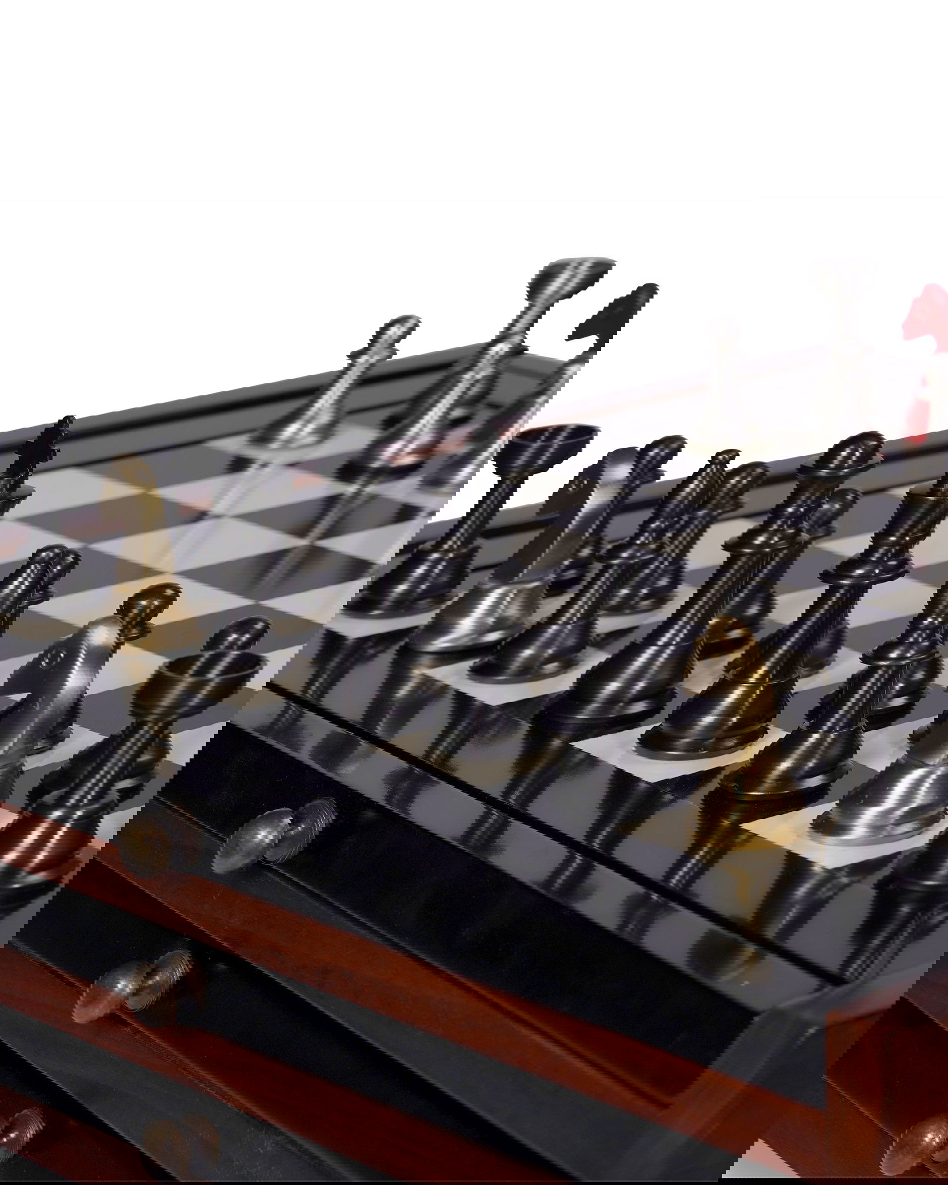 Schackpjäser metall