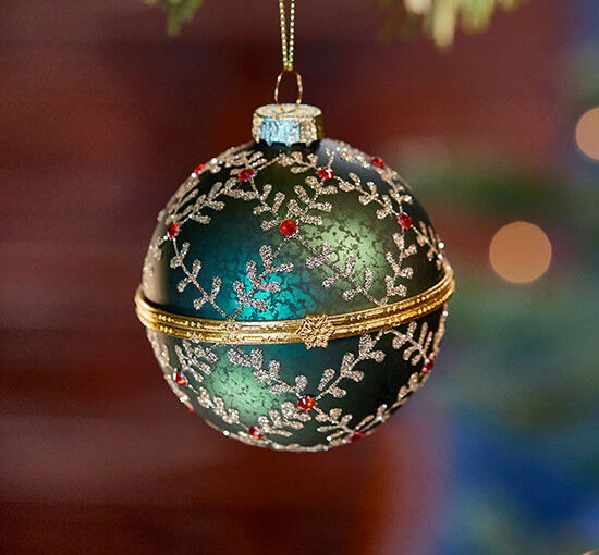 Dorothea Bauble Green/Gold