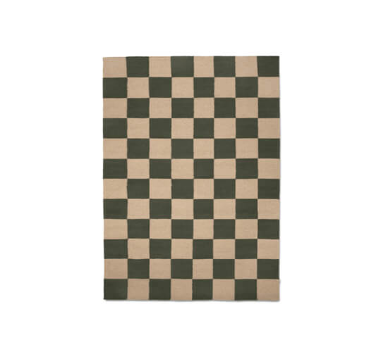 Forest green - Square Rug forest green
